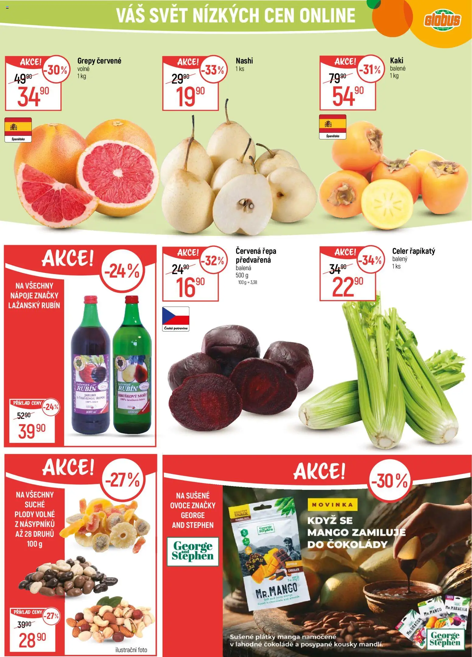 Globus leták - Karlovy Vary od 03.12.2025 | Strana: 11 | Produkty: Ovoce, Mošt, Červená řepa, Kaki