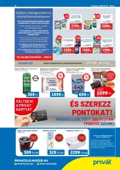 PRIVÁT akciós ujság - amely érvényes a következő dátumtól: 18.09.2025 | Oldal: 4