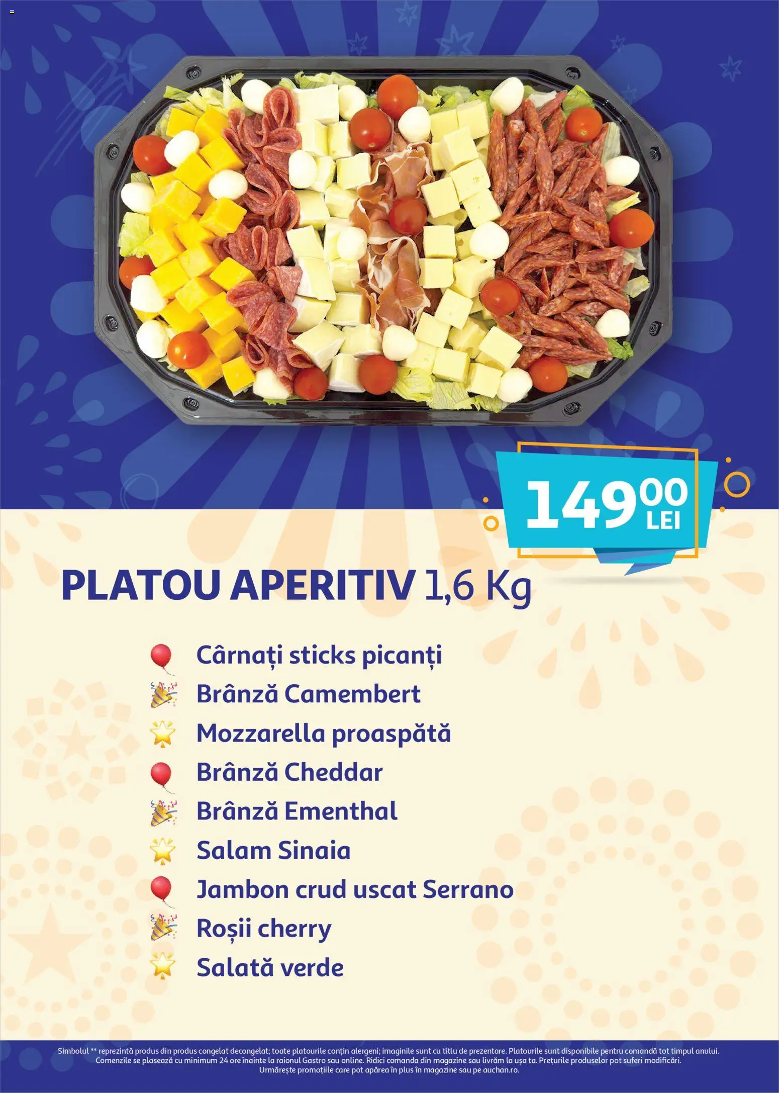 Noul catalog Auchan – valabil de la 26.11.2025 | Pagină: 3 | Produse: Brânză, Roșii, Ușă, Cârnați