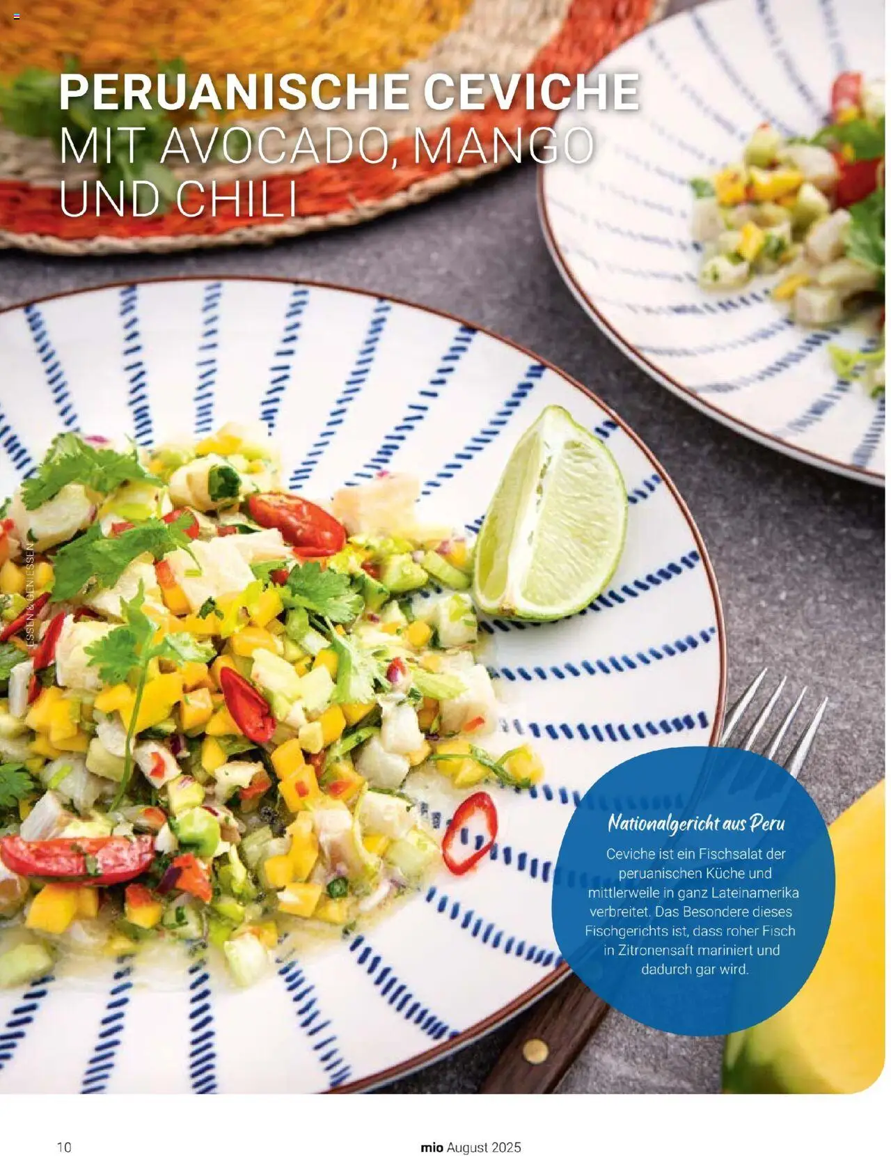 Globus - mio August 2025 - gültig ab dem 01.08.2025 | Seite: 10 | Produkte: Küche, Fisch, Mango, Chili