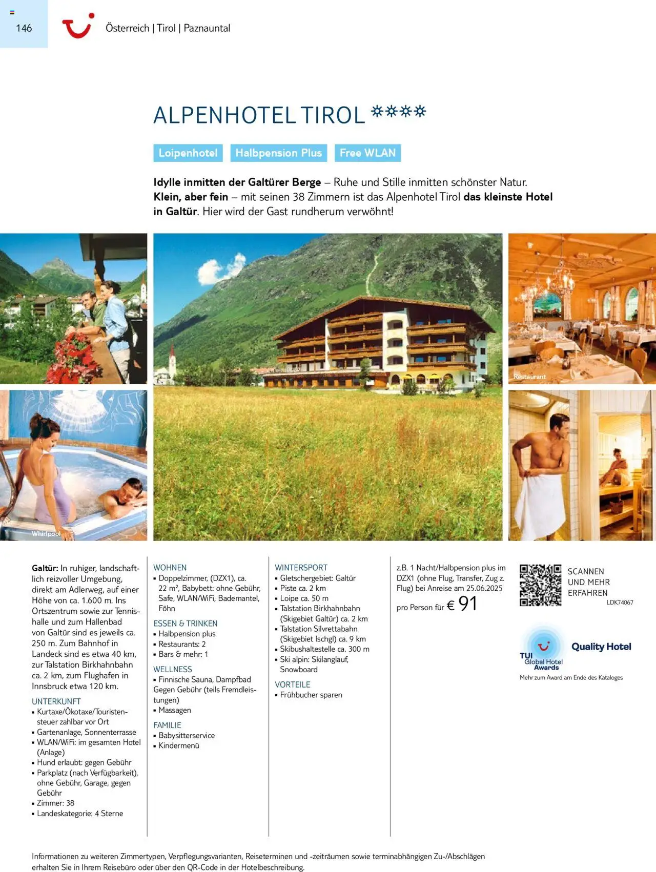 TUI Prospekt 	 – gültig ab 01.11.2024 | Seite: 146 | Produkte: Babybett, Ski, Snowboard, Föhn