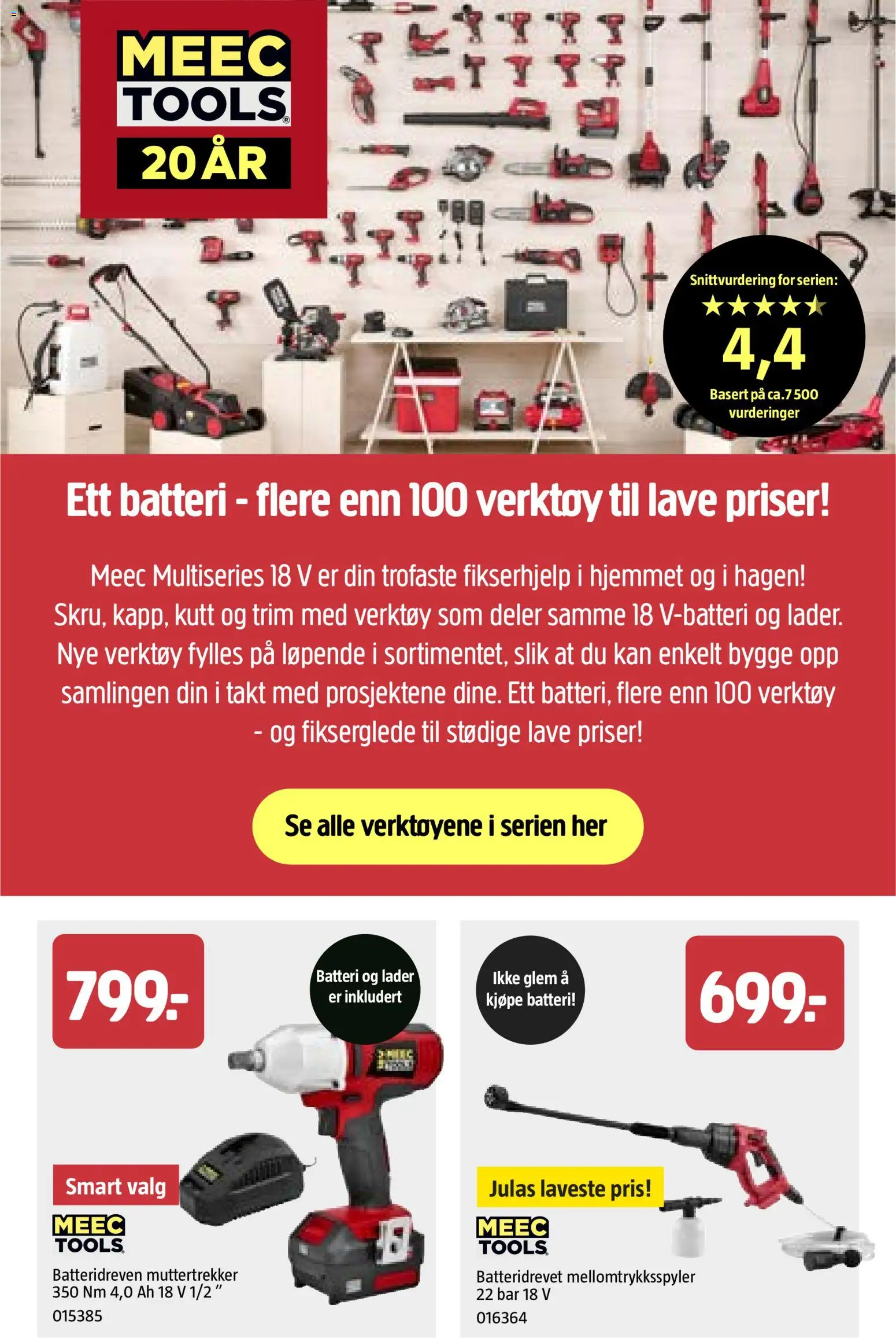 {H1} | Side: 16 | Produkter: Batteri