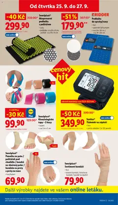 Sanitas® Tlakoměr na zápěstí, kus, počet ukládání: 2x 120 pamětí, obvod manžety: cca 13,5-21,5 cm od 25.09.2025 | Strana: 43 | Produkty: Nože, Sensiplast, Tlakoměr, Polštář
