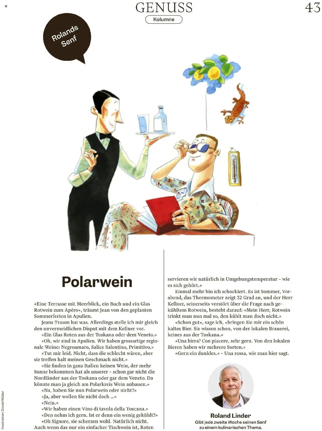 Migros Magazin ab 03.06.2025 | Seite: 43 | Produkte: Rotwein, Wein, Jeans, Thermometer