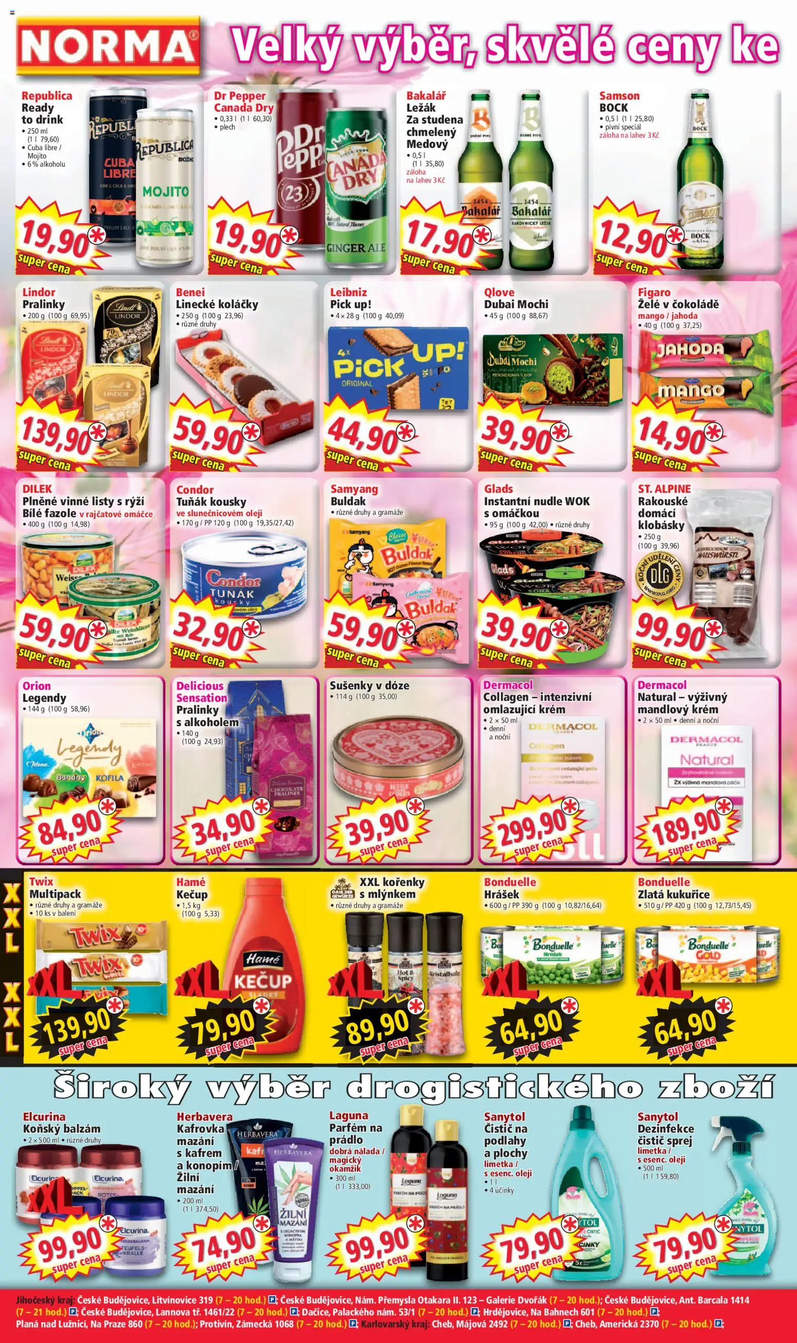 Norma leták od 04.05.2026 | Strana: 4 | Produkty: Lindor, Kečup, Krém, Republica