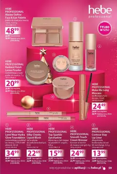 Pogląd oferty "HEBE PROFESSIONAL Smooth Touch Cream Bronzer, bronzer w kremie do twarzy cool girl, 8 g" - ważna od 02.12.2025 | Strona: 59 | Produkty: Puder, Bronzer, Róż, Podkład do twarzy