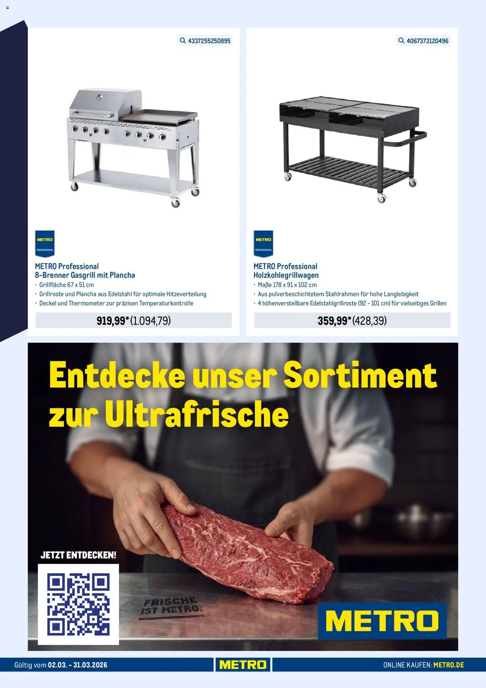 Metro Online: Highlights im März – gültig ab 02.03.2026 | Seite: 3 | Produkte: Thermometer