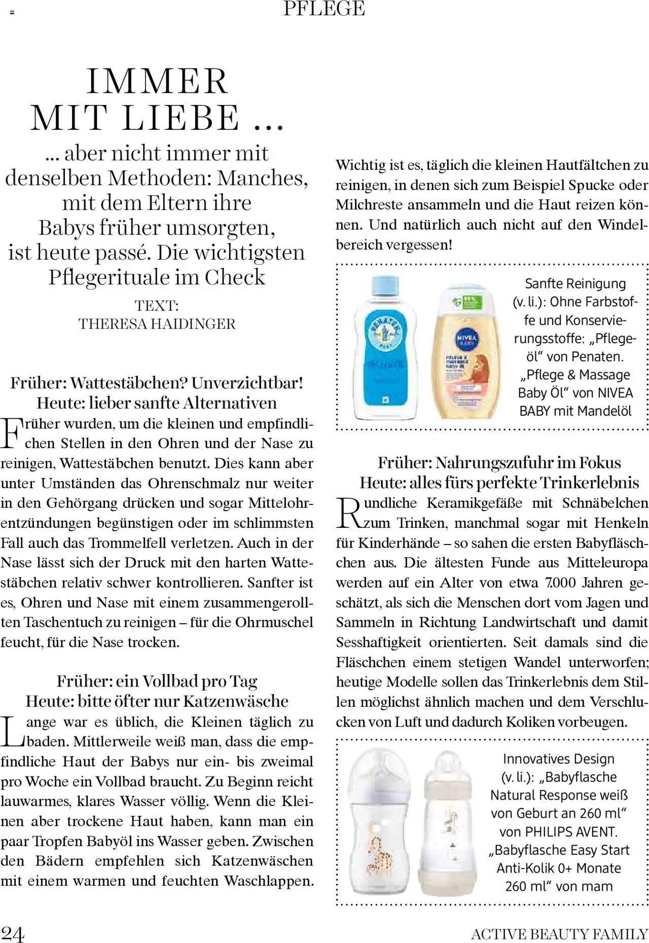 dm drogerie markt Active Beauty Family  gültig ab 03.06.2025 | Seite: 24 | Produkte: Wasser, Öl