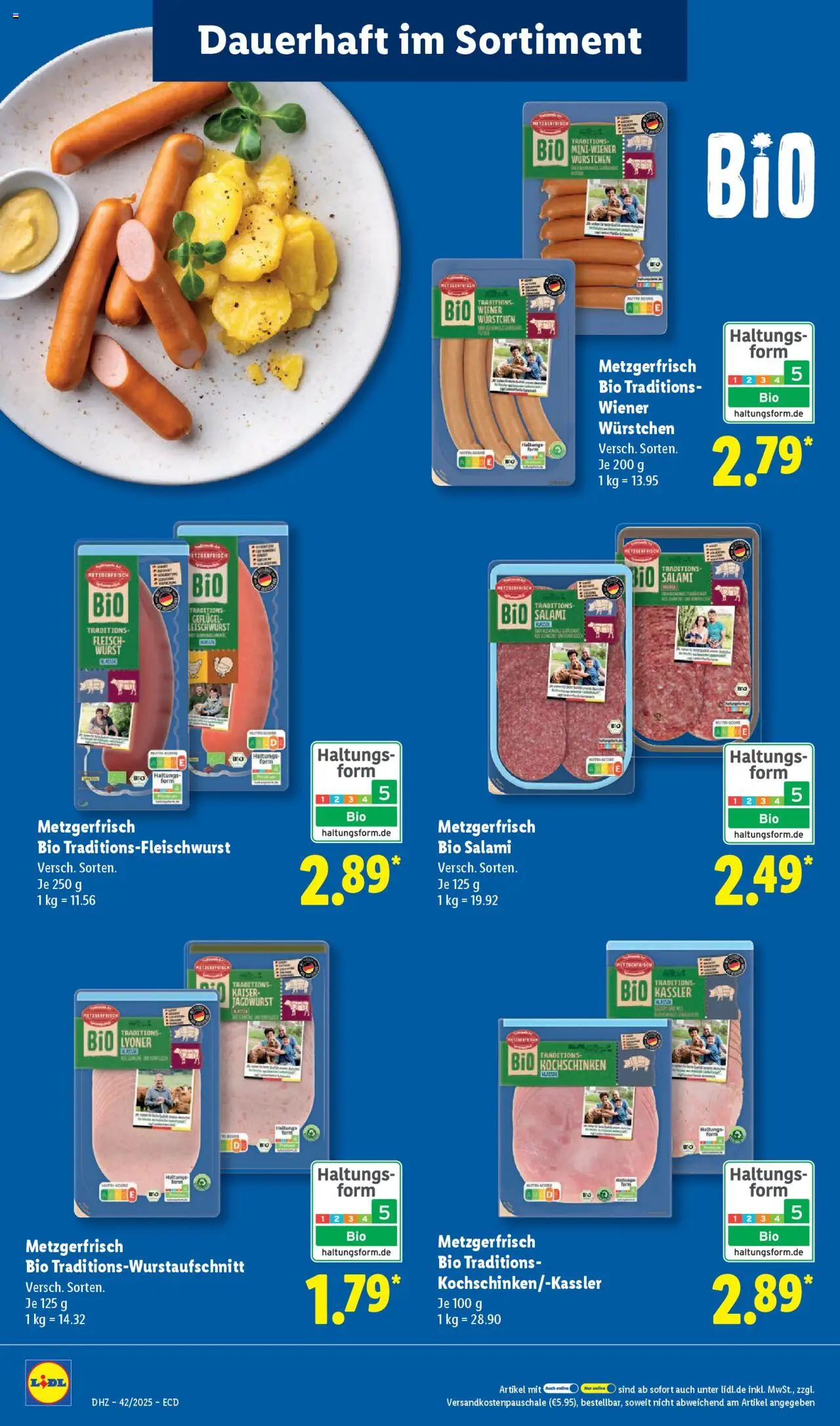 Lidl - Prospekt – gültig ab 13.10.2025 | Seite: 22 | Produkte: Salami, Fleisch