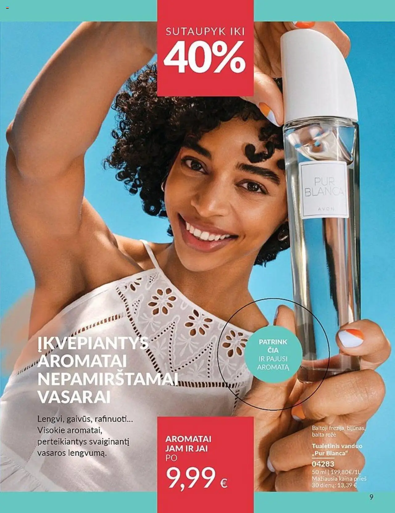 AVON leidinys│galioja nuo 01.07.2025 | Puslapis: 9 | Prekių: Tualetinis vanduo