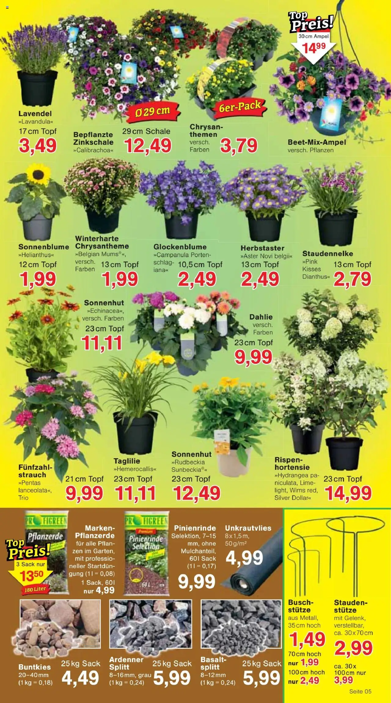 Jawoll Prospekt - gültig ab dem 30.06.2025 | Seite: 9 | Produkte: Pflanzerde, Hortensie, Lavendel