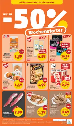 Penny Markt Flugblatt ab 19.02.2026 gültig | Seite: 28 | Produkte: Milch, Käse