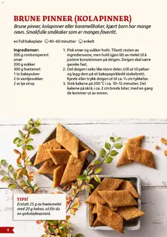 Forhåndsvisning av Joker Julens Søte Gleder gyldig fra 27.11.2025 | Side: 4 | Produkter: Bordtennisnät, Sukker, Bakepulver, Суміш дитяча