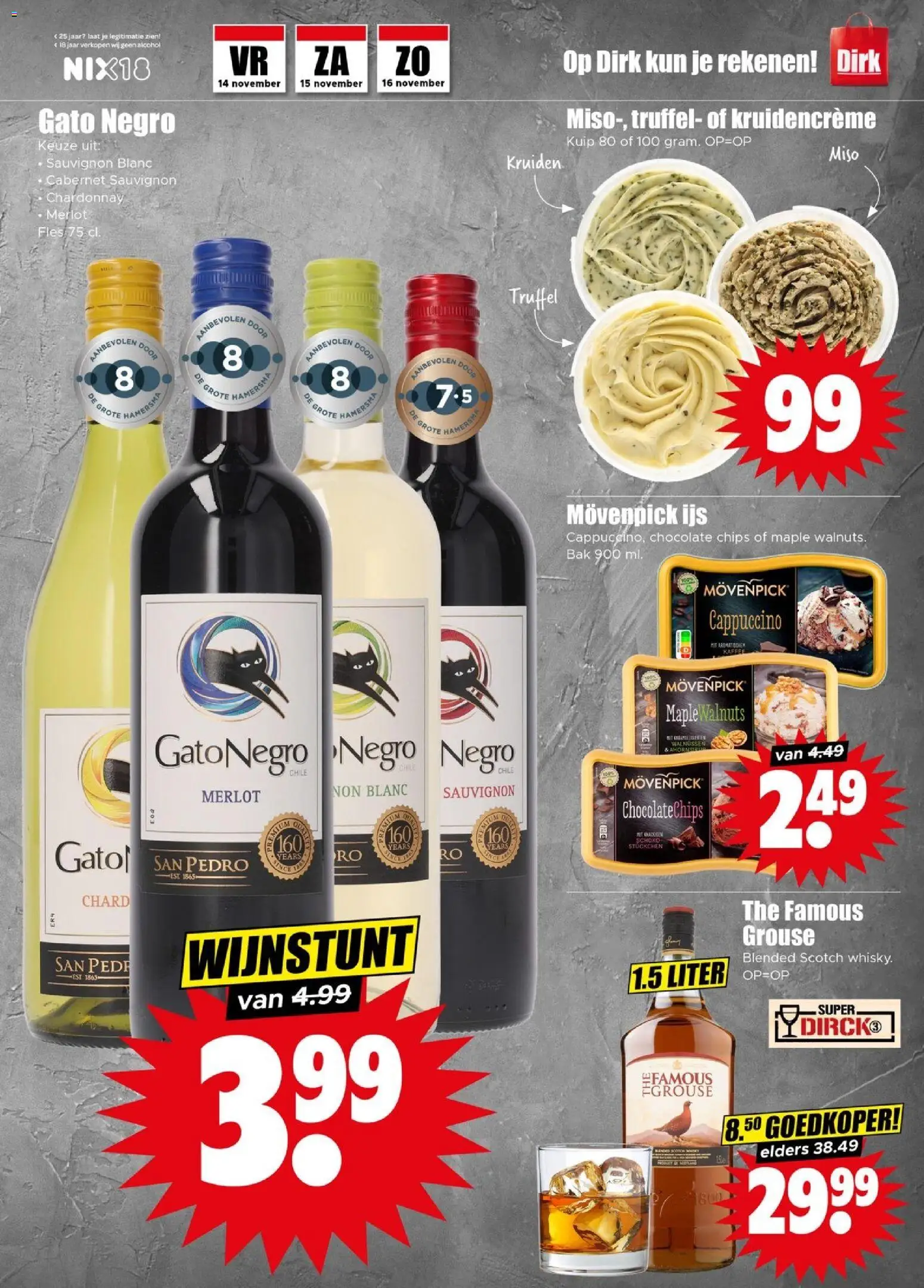 {H1} | Pagina: 34 | Producten: Chips, Fles, Alcohol, Cappuccino