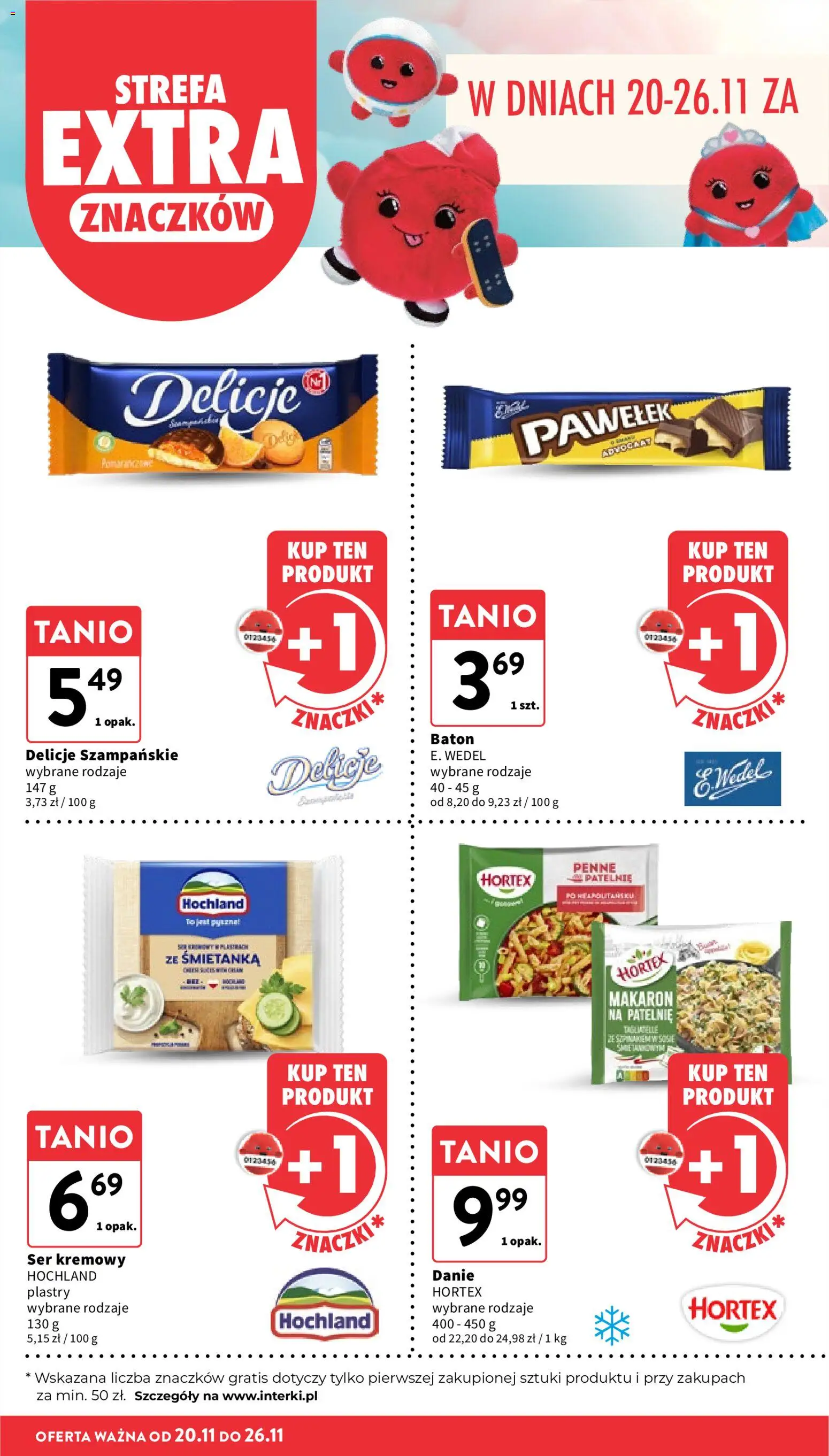 Intermarche Gazetka od 20.11.2025 | Strona: 16 | Produkty: Penne, Patelnie, Ser, Makaron