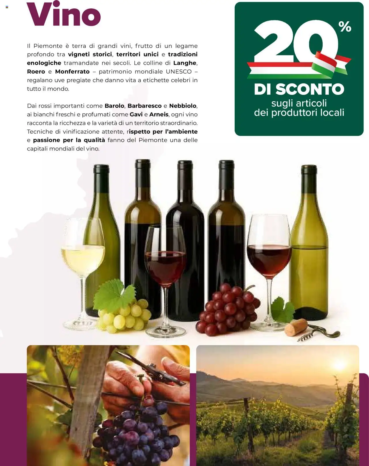 Volantino Ipercoop del 02.10.2025 | Pagina: 34 | Prodotti: Vino, Terra