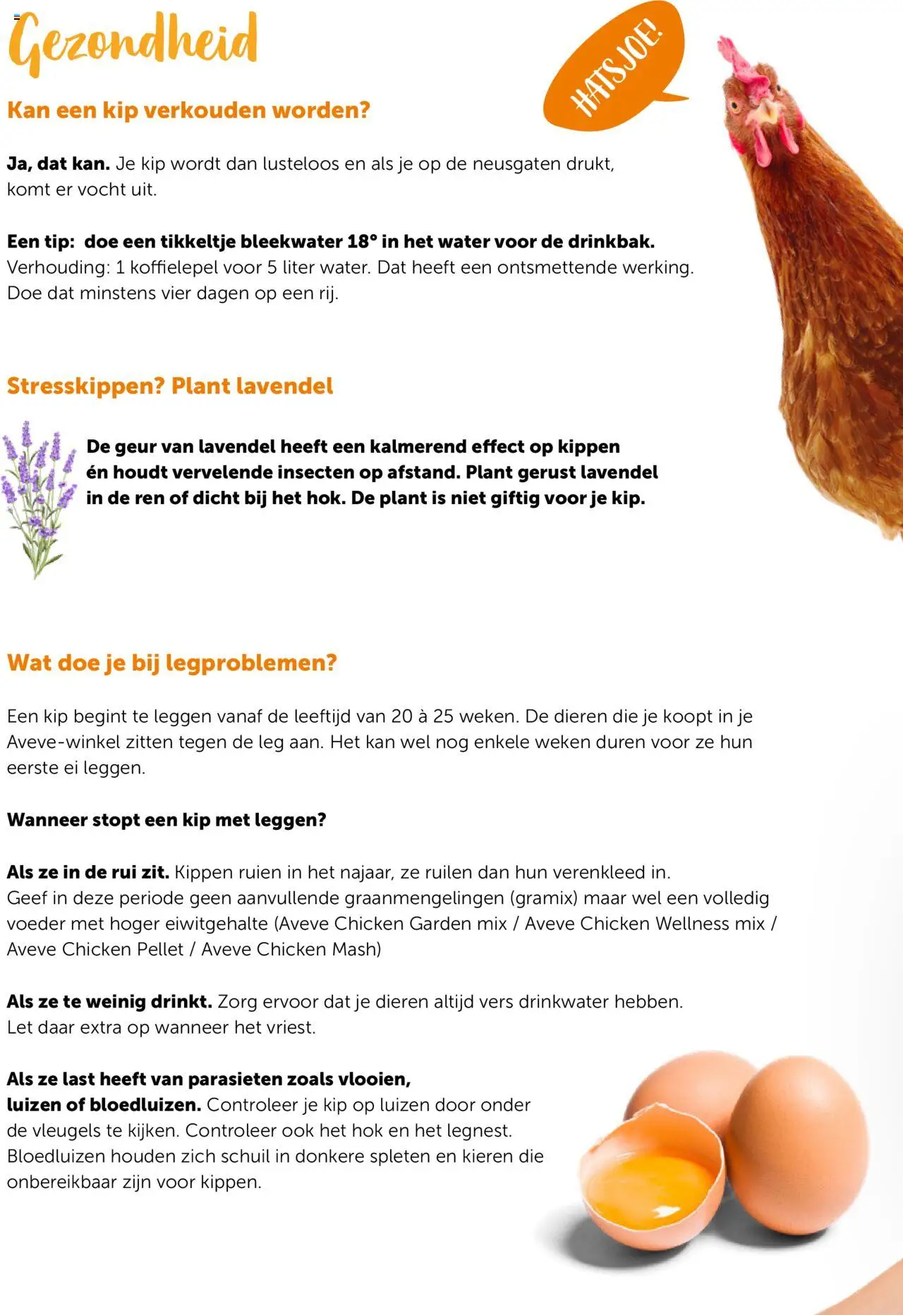  | Pagina: 6 | Producten: Kip, Geur, Kan