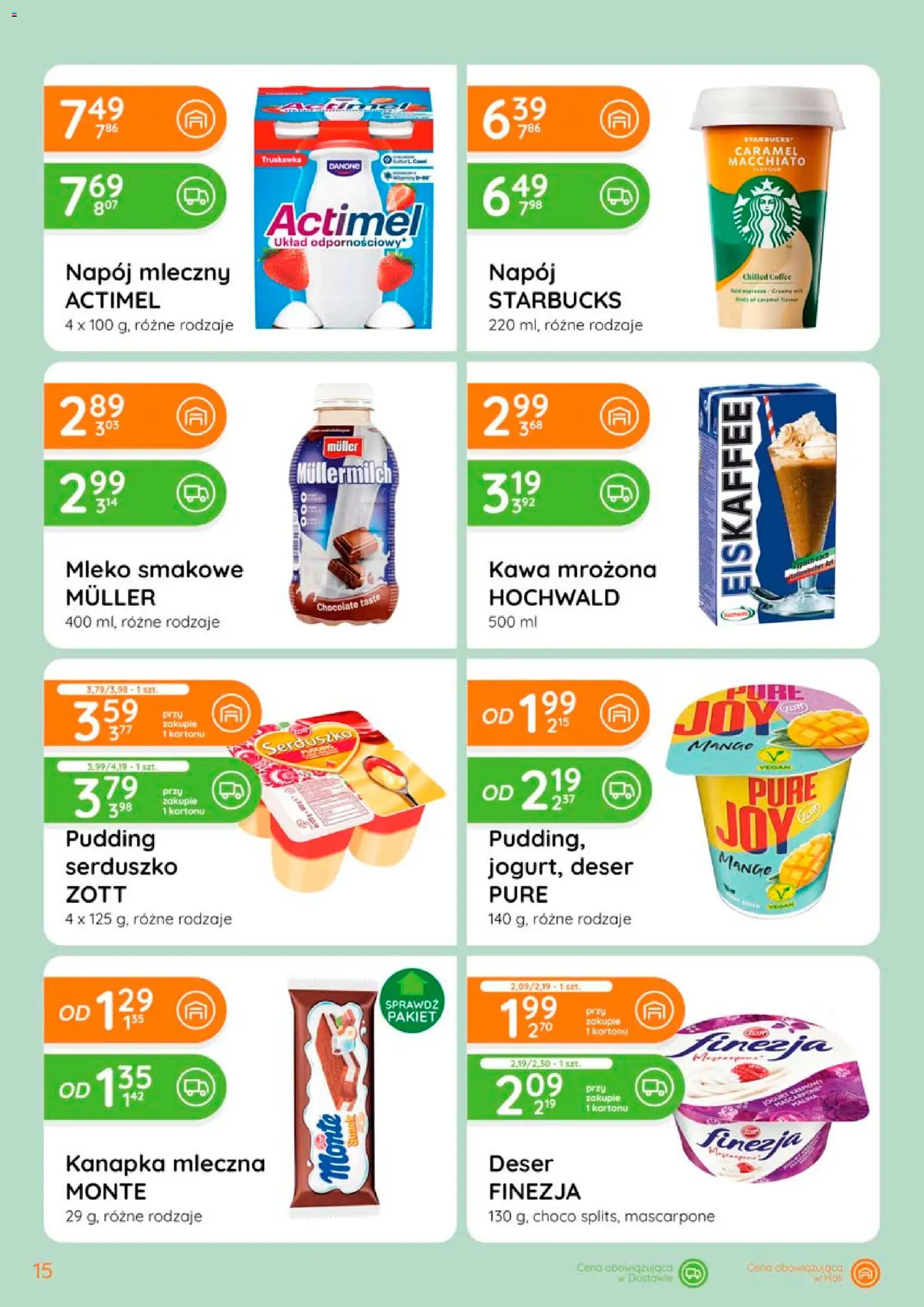 Eurocash gazetka od 02.04.2026 | Strona: 15 | Produkty: Mango, Mascarpone, Mleko, Kawa