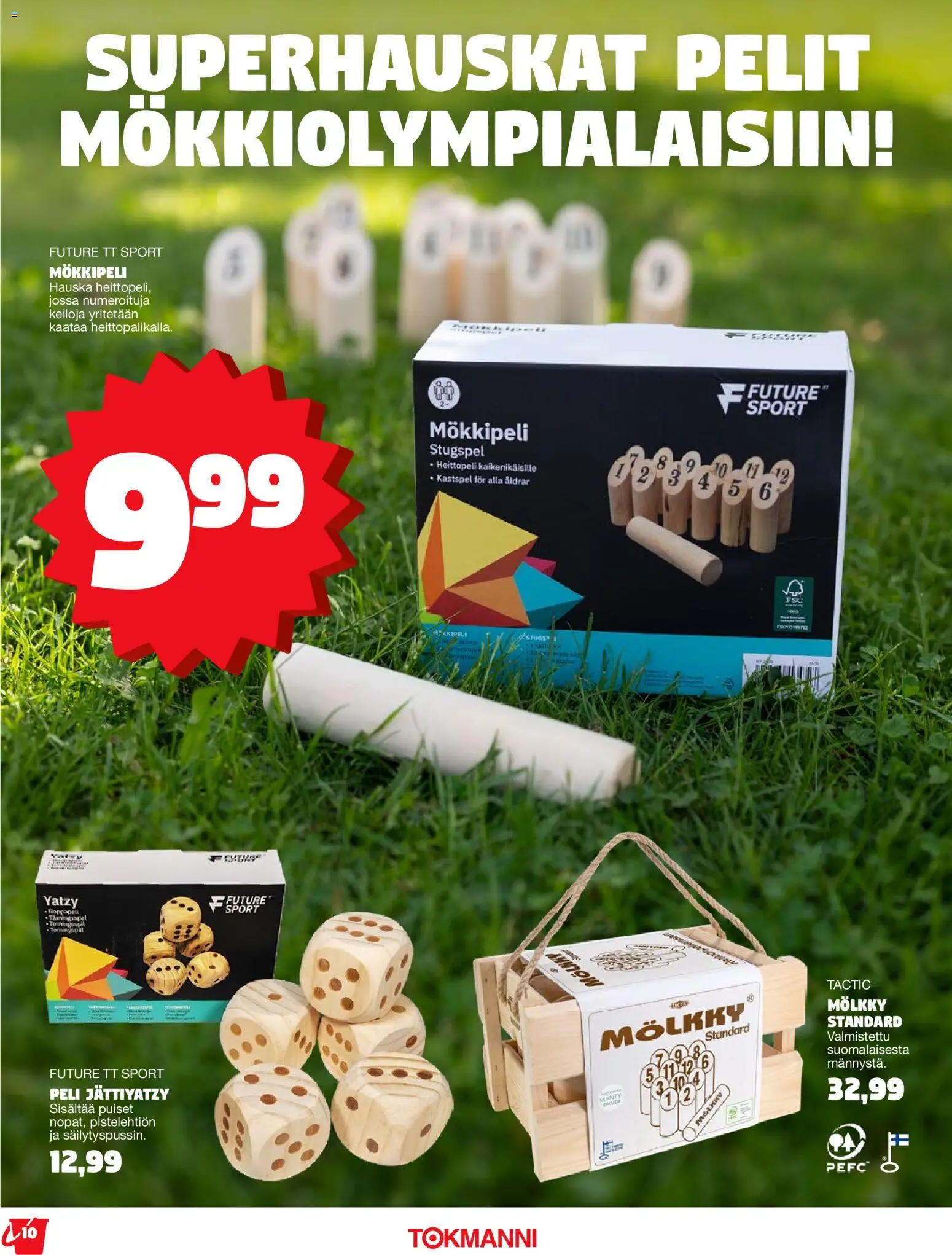 Tokmanni - Kesälelukuvasto 2026 – voimassa 27.04.2026 alkaen | Sivu: 10