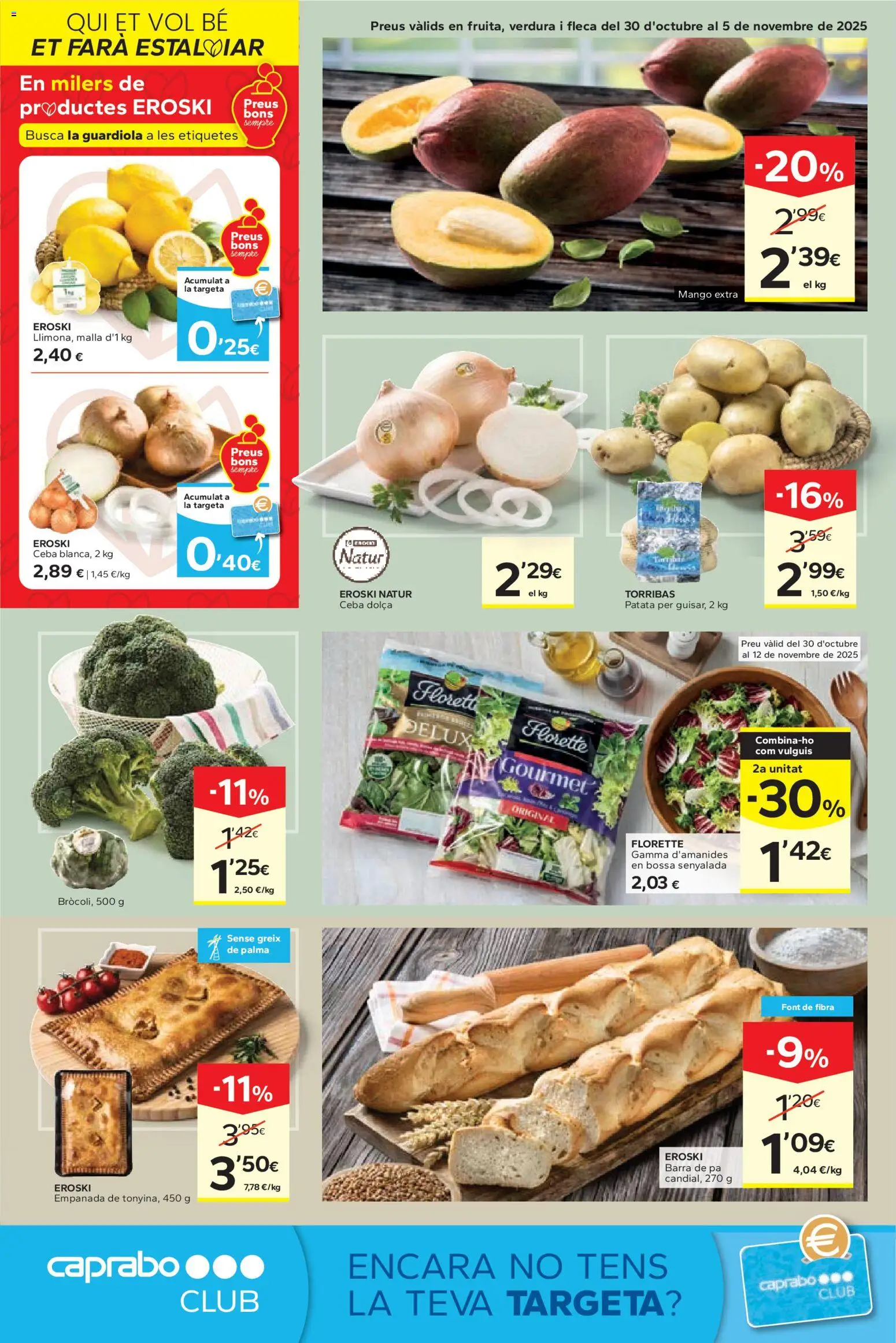 Caprabo folleto │ válido desde el 30.10.2025 | Página: 4 | Productos: Ρούτερ