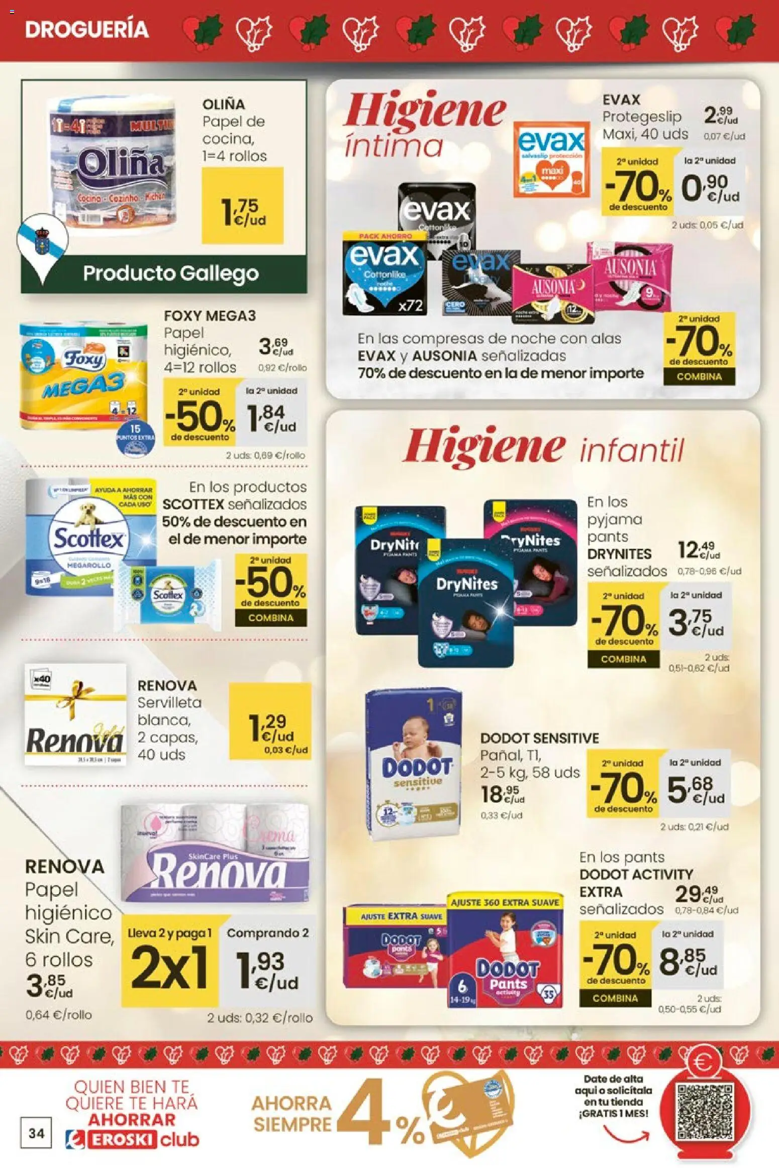 Eroski - Navidad  │ válido desde el 18.12.2025 | Página: 34 | Productos: Té, Cocina, Γλυφιτζούρι