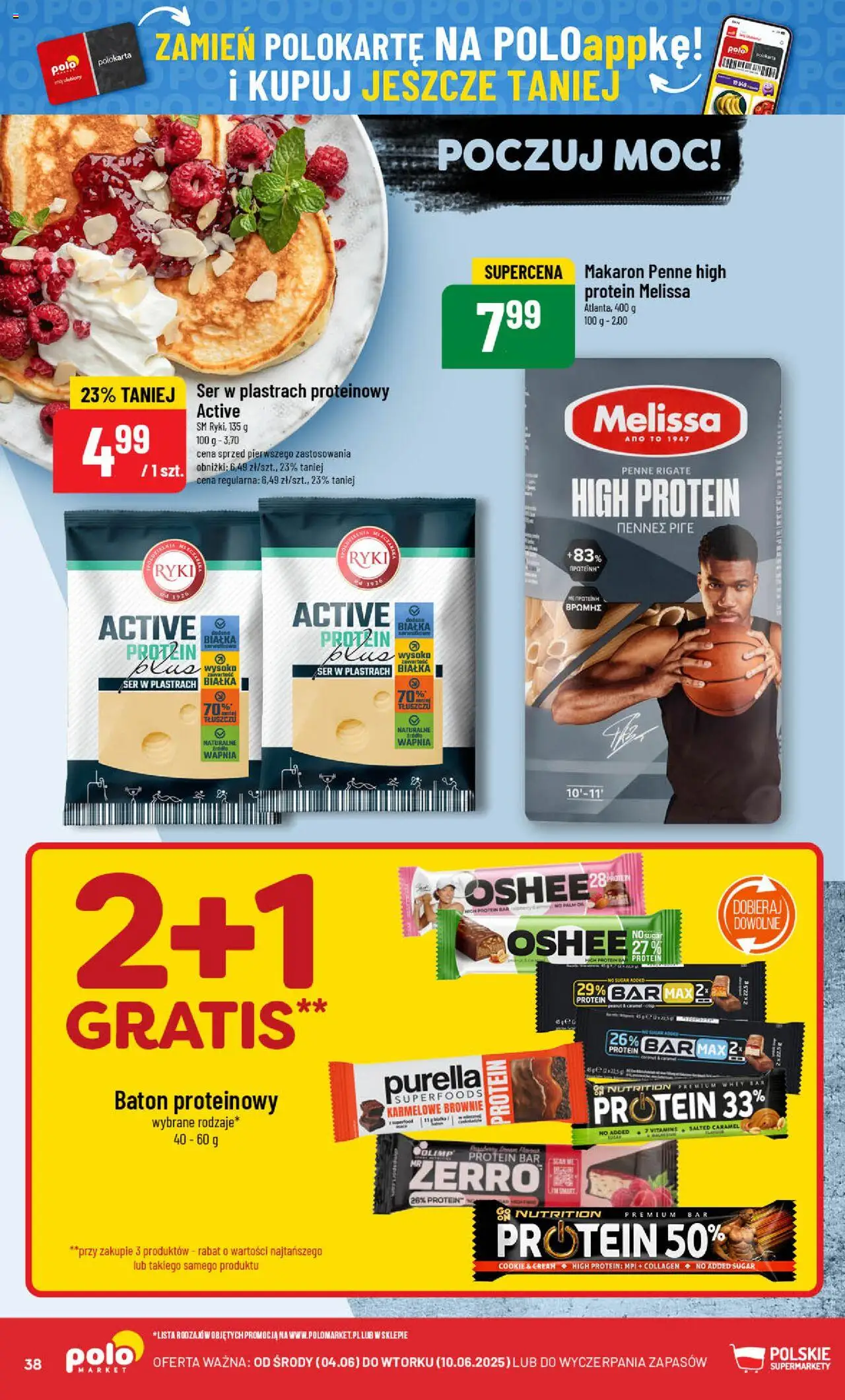 POLOmarket Gazetka od 04.06.2025 | Strona: 38 | Produkty: Penne, Baton, Brownie, Makaron