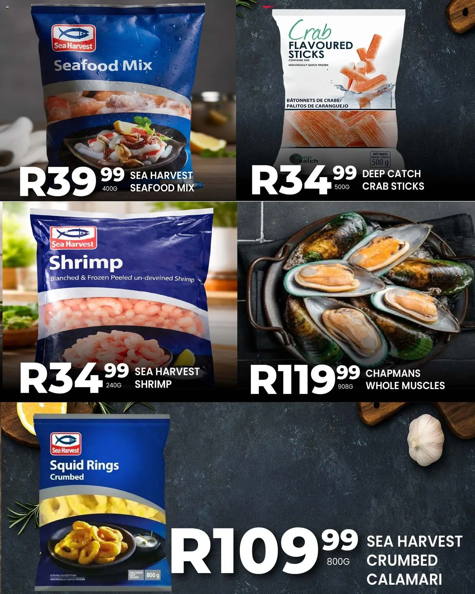 New Take n Pay catalogue – valid from 06.03.2026 | Page: 36 | Products: Seafood