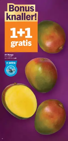 AH Mango, Los, 2 stuks - Voorbeeld van een folder van Albert Heijn, geldig van 27.12.2025 | Pagina: 18 | Producten: Mango