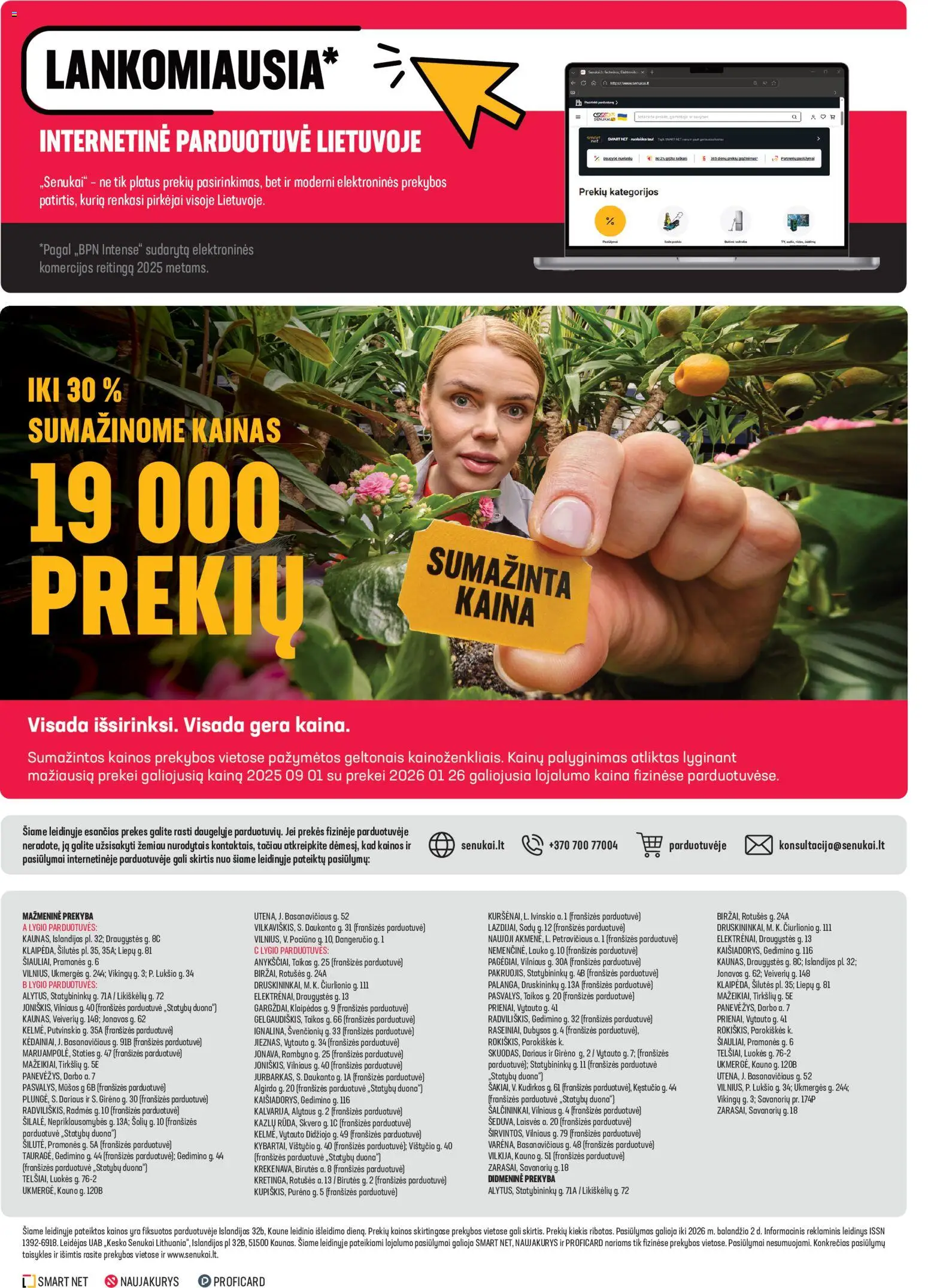 Senukai akcijos nuo 09.03.2026 | Puslapis: 34 | Prekių: Duona