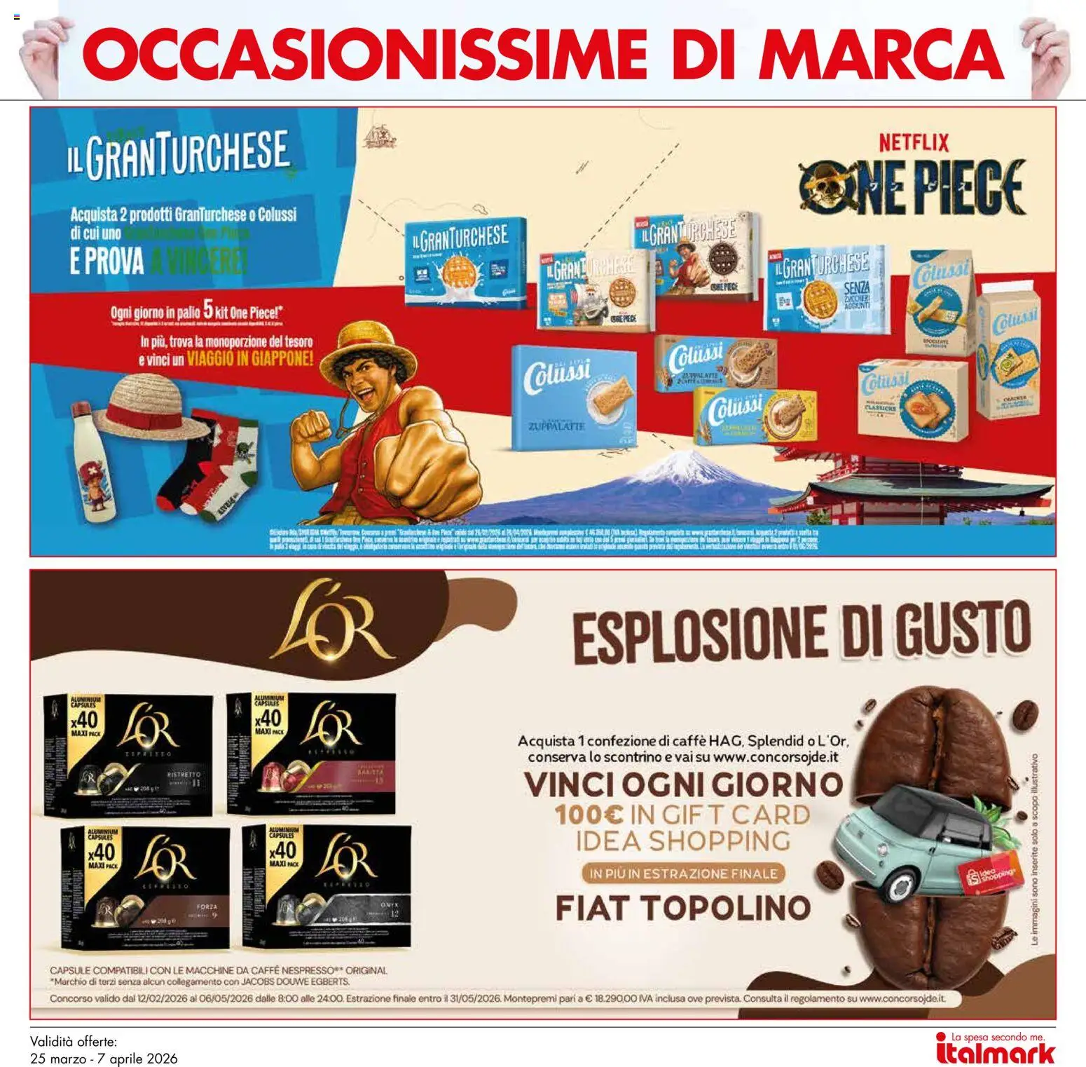 Volantino Italmark del 25.04.2026 | Pagina: 7 | Prodotti: Caffè