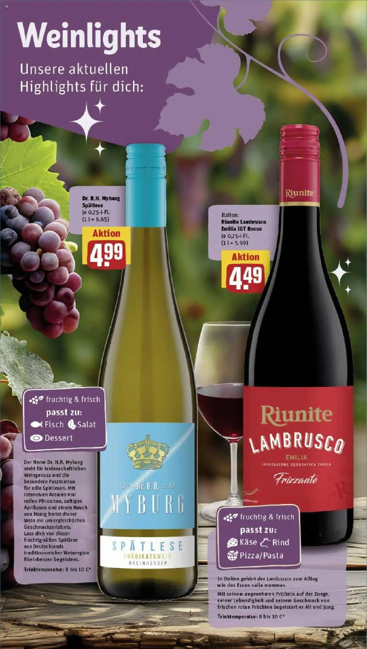 Rewe prospekt Iserlohn	 - gültig ab dem 20.07.2025 | Seite: 30 | Produkte: Käse, Fisch, Wein, Salat