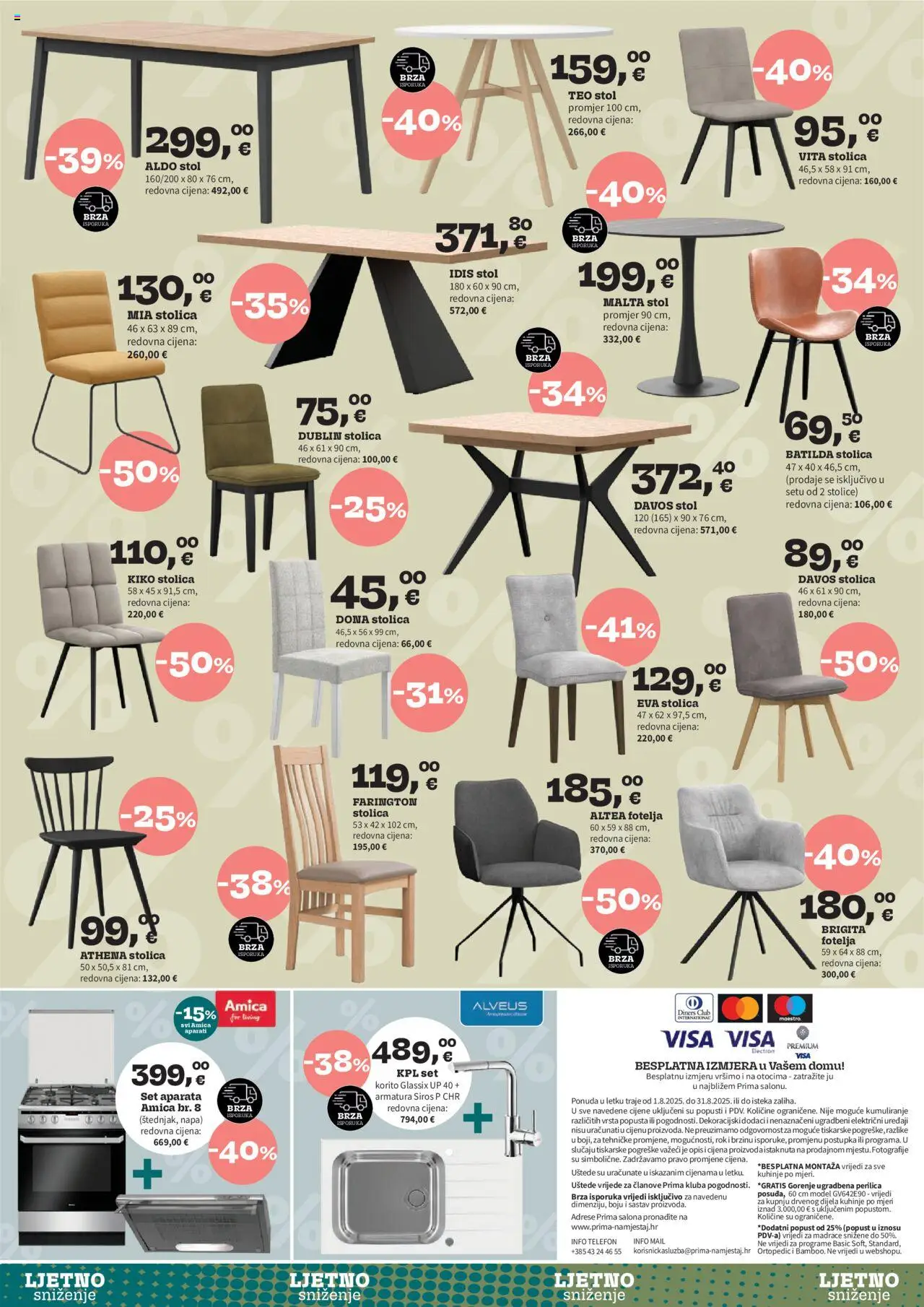 Prima katalog | vrijedi od 01.08.2025 | Stranica: 7 | Proizvodi: Fotelja, Stol, Stolica, Telefon