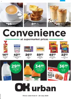 Preview of OK Foods specials valid from 09.07.2025