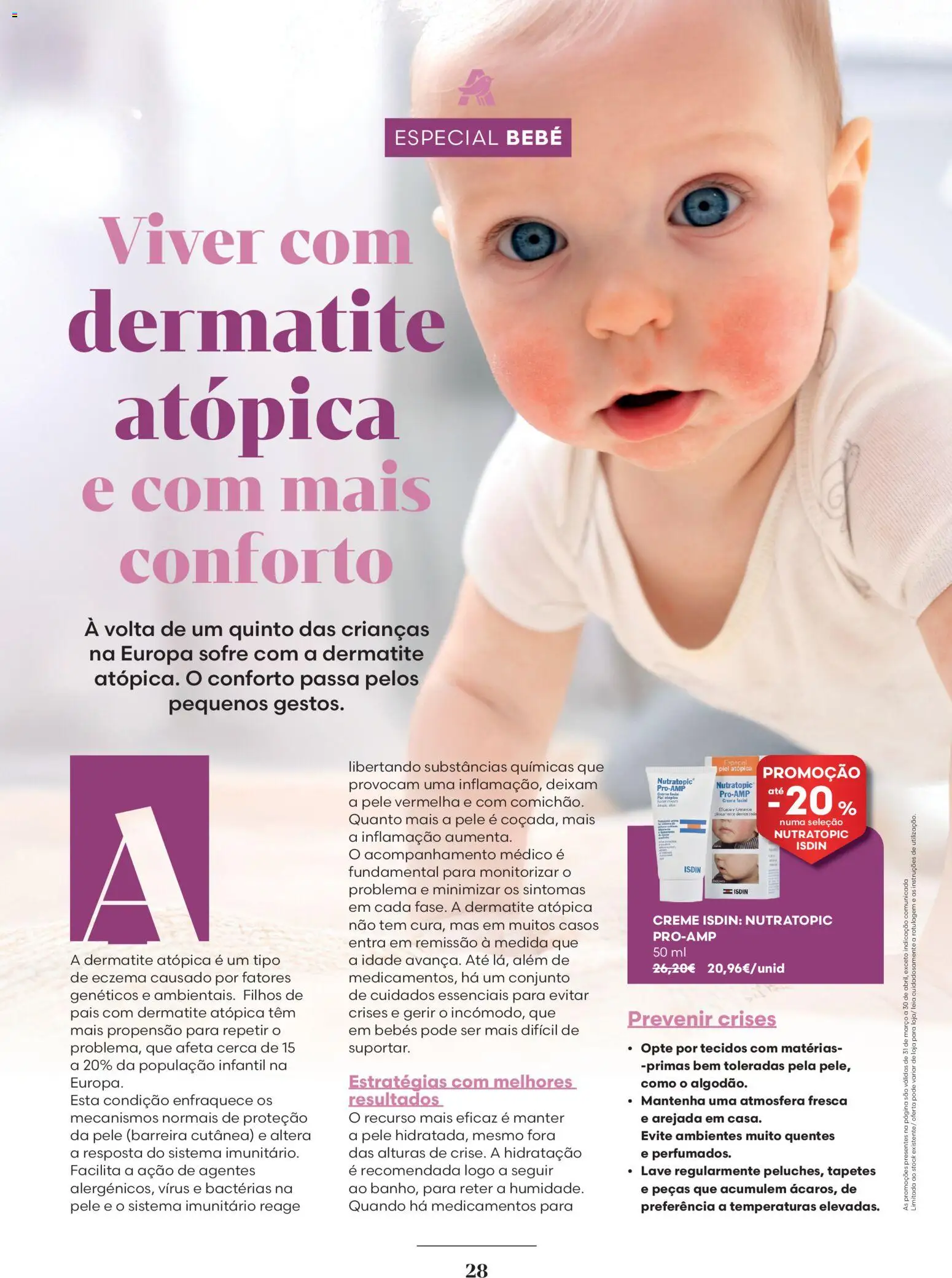 Auchan - Capilares Especial Bebé │ válido de 01.04.2026 | Página: 28 | Produtos: Creme