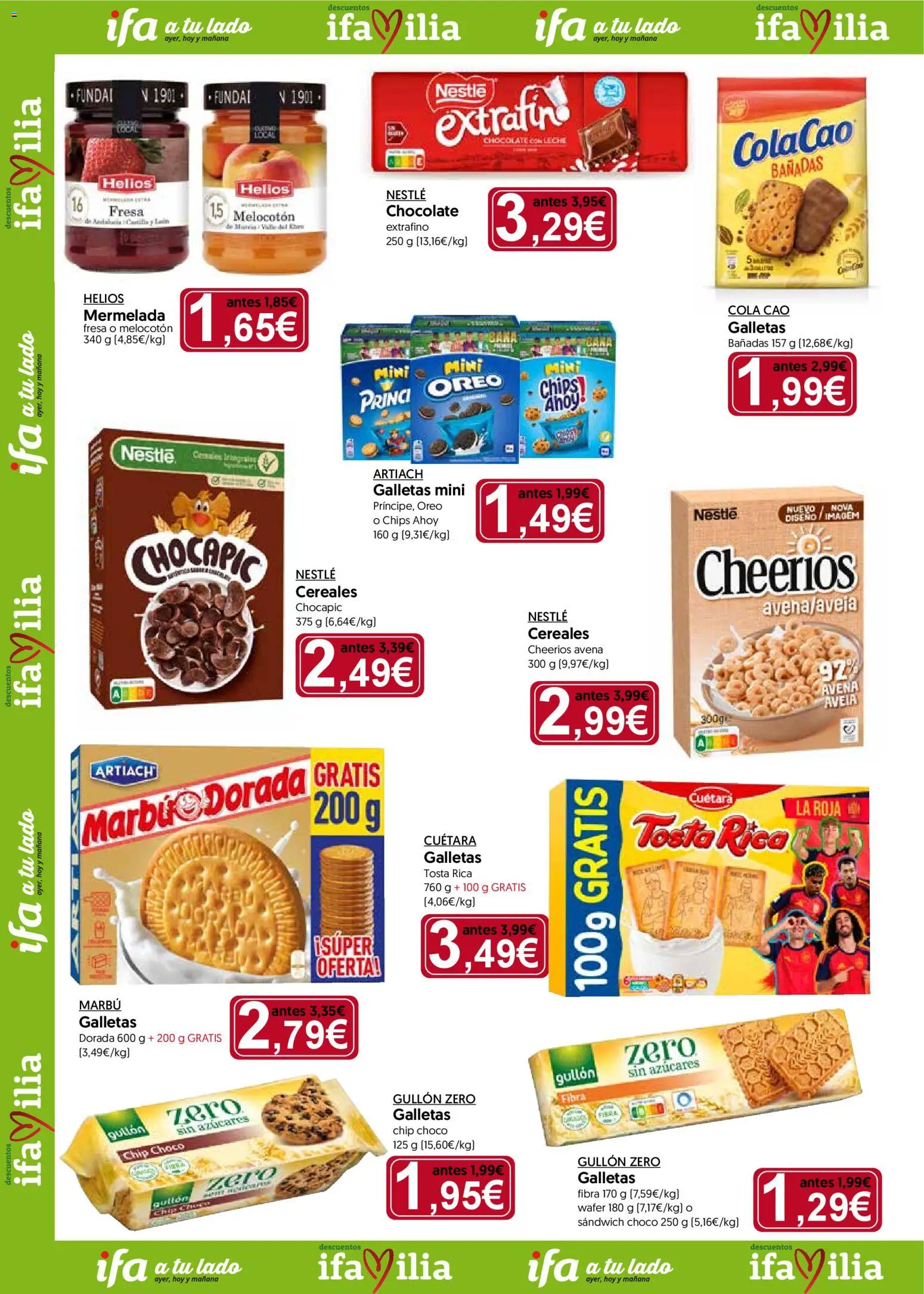 Hiper Usera folleto │ válido desde el 30.03.2026 | Página: 6 | Productos: Leche, Cereales, Galletas, Chocolate con leche