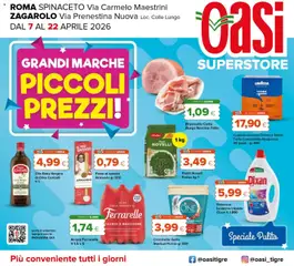 Anteprima del volantino Oasi volantino Superstore Roma, Zagarolo valido a partire dal 07.04.2026