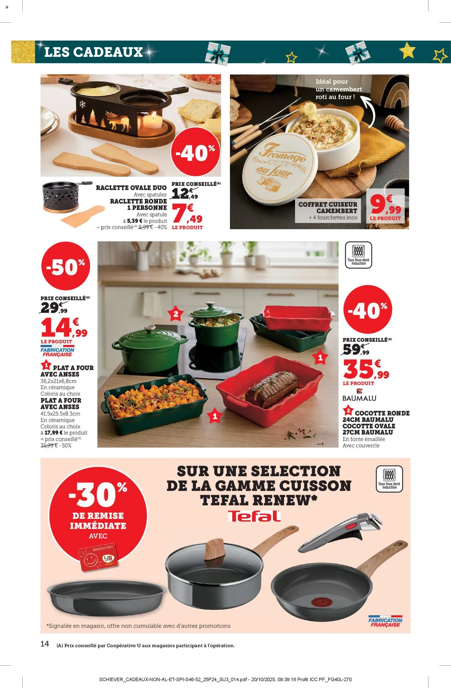 {H1} | Page: 14 | Produits: Four, Spatule, Cuiseur, Fromage