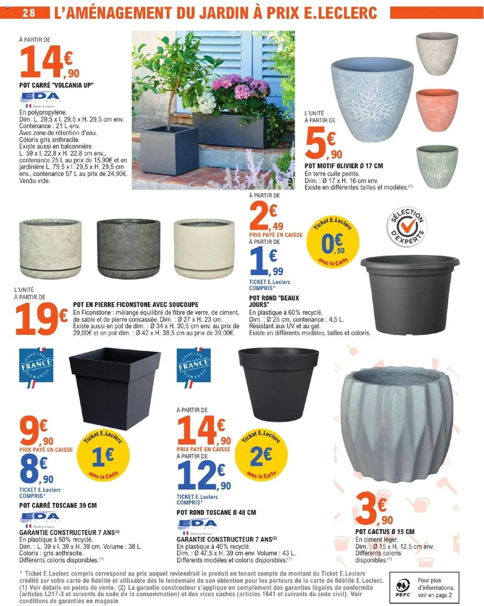 {H1} | Page: 28 | Produits: Jardinière, Olivier