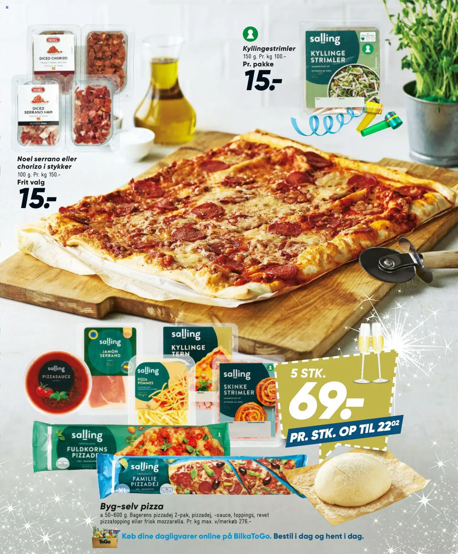 Bilka tilbudsavis – gyldig fra 25.12.2025 | Side: 36 | Produkter: Skinke, Pizza, Pizzadej