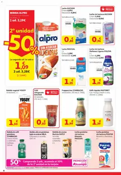 Vista previa Alcampo Canarias válido desde el 07.04.2026 | Página: 8 | Productos: Leche desnatada, Chocolate, Té, Ρούτερ