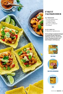 Forhåndsvisning av Rema 1000 Matmagasin Matlyst gyldig fra 05.01.2026 | Side: 35 | Produkter: Суміш дитяча, Oregano, Taco