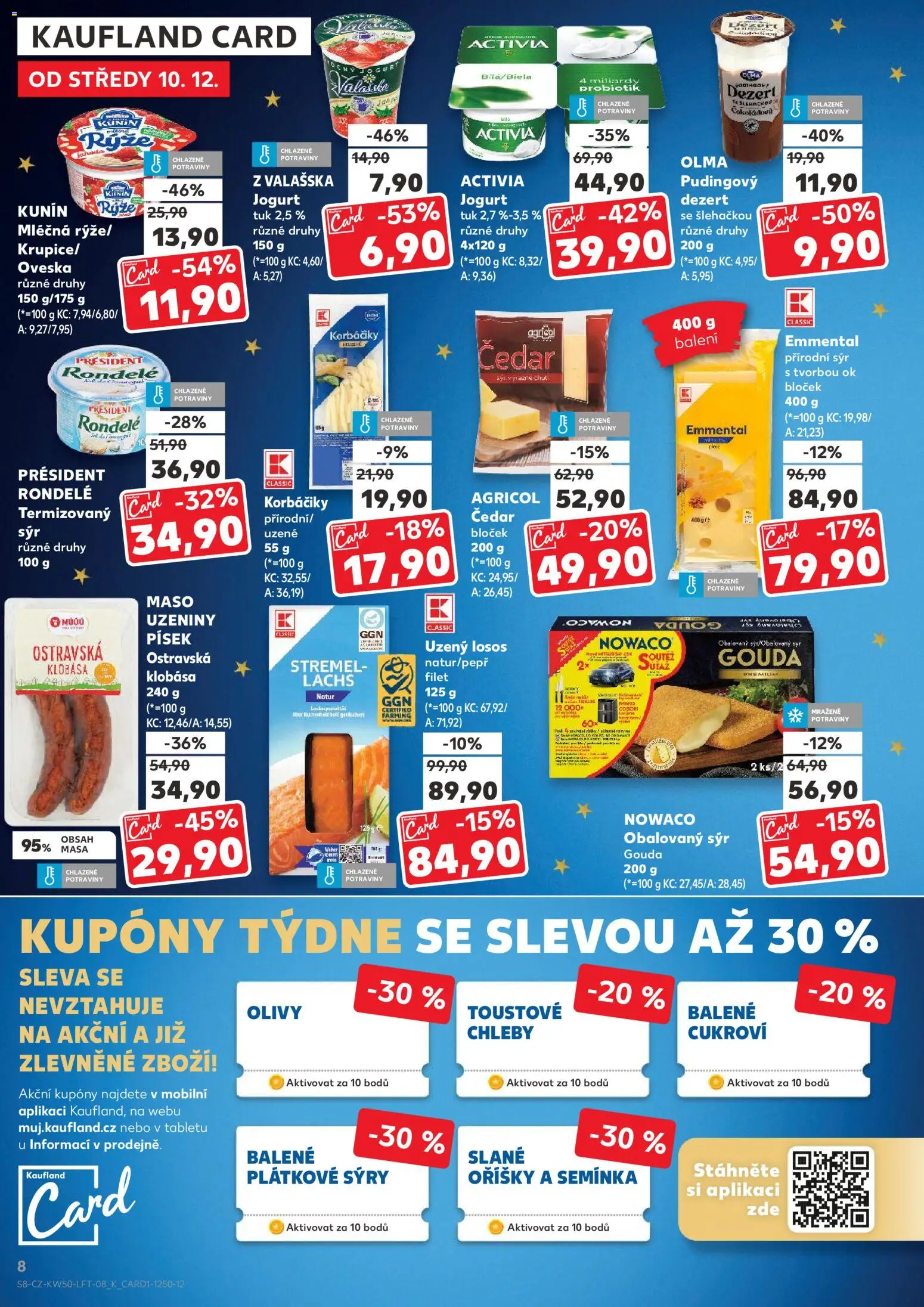 Kaufland leták - Plzeň Bory od 10.12.2025 | Strana: 8