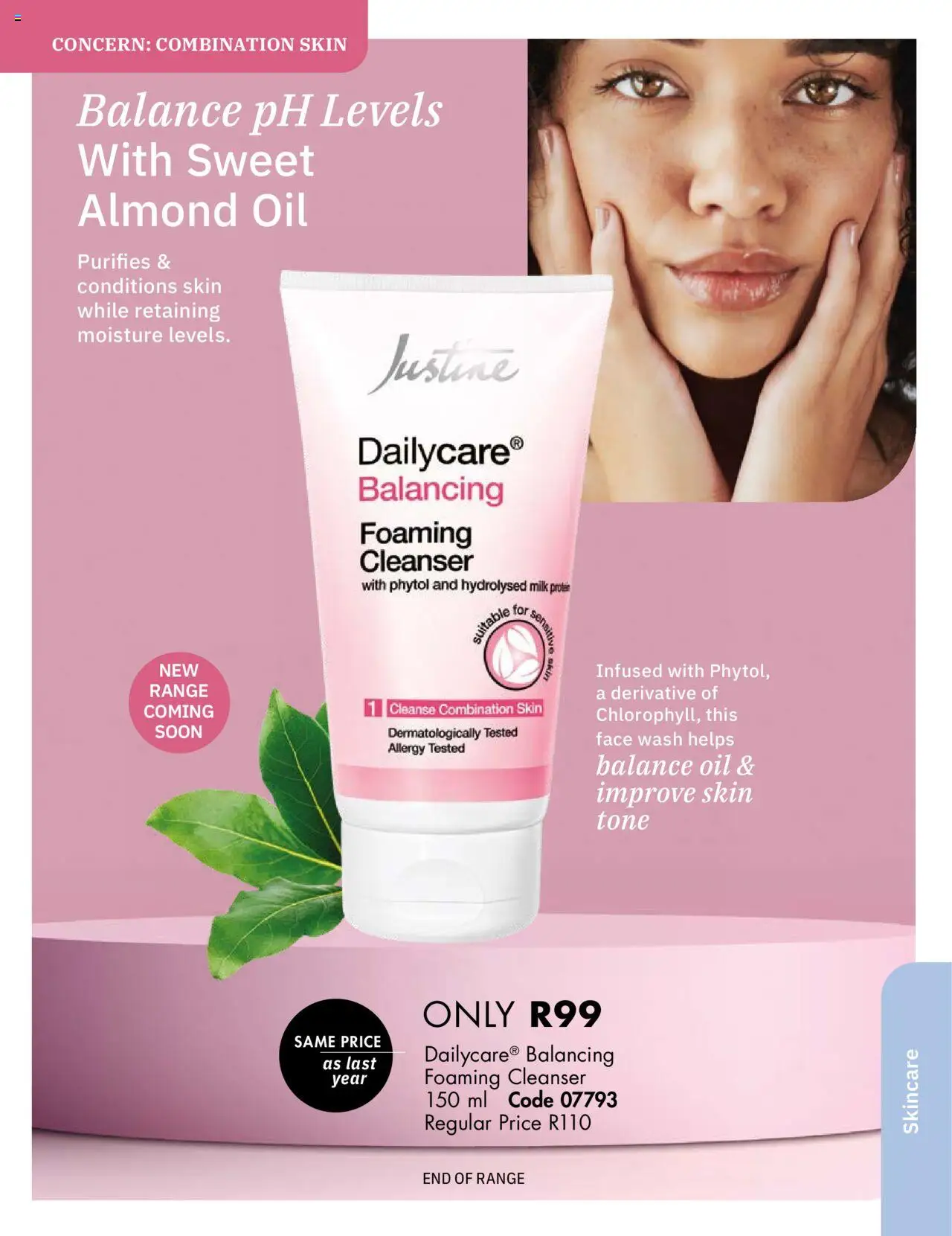 Justine Specials │ valid from 01.08.2025 | Page: 46 | Products: Milk, Oil, Foaming cleanser