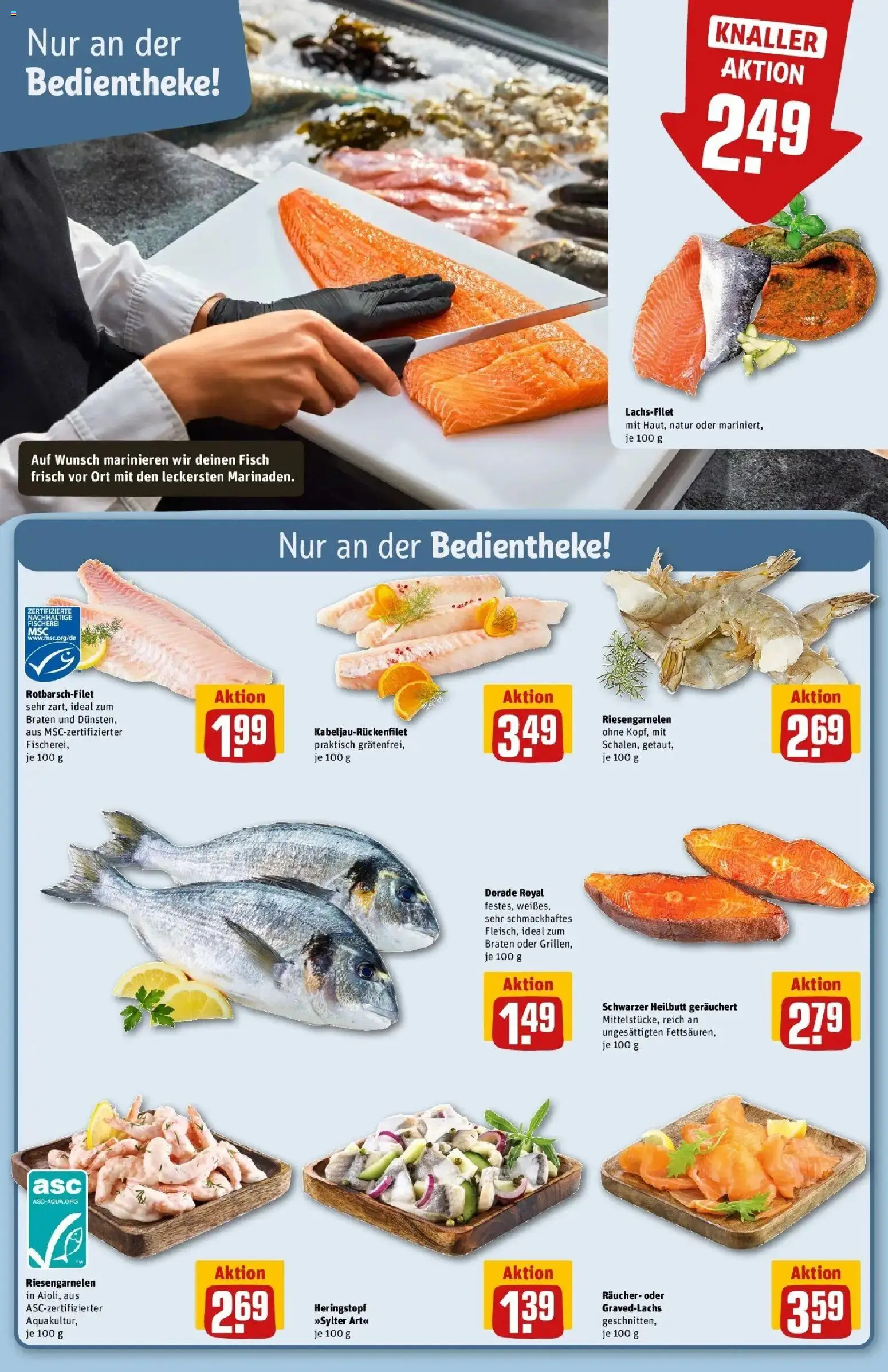 Rewe Prospekt Köln / Porz Wahn	 – gültig ab 30.03.2026 | Seite: 31 | Produkte: Dorade, Fisch