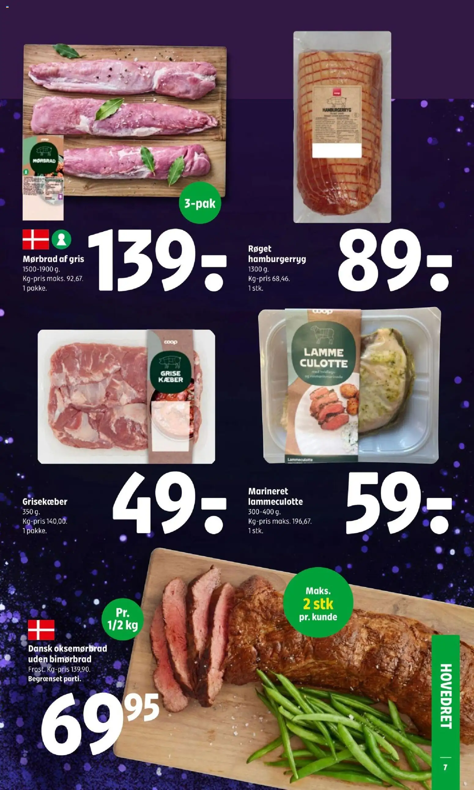 Coop 365 tilbudsavis – gyldig fra 27.12.2025 | Side: 9 | Produkter: Hamburgerryg