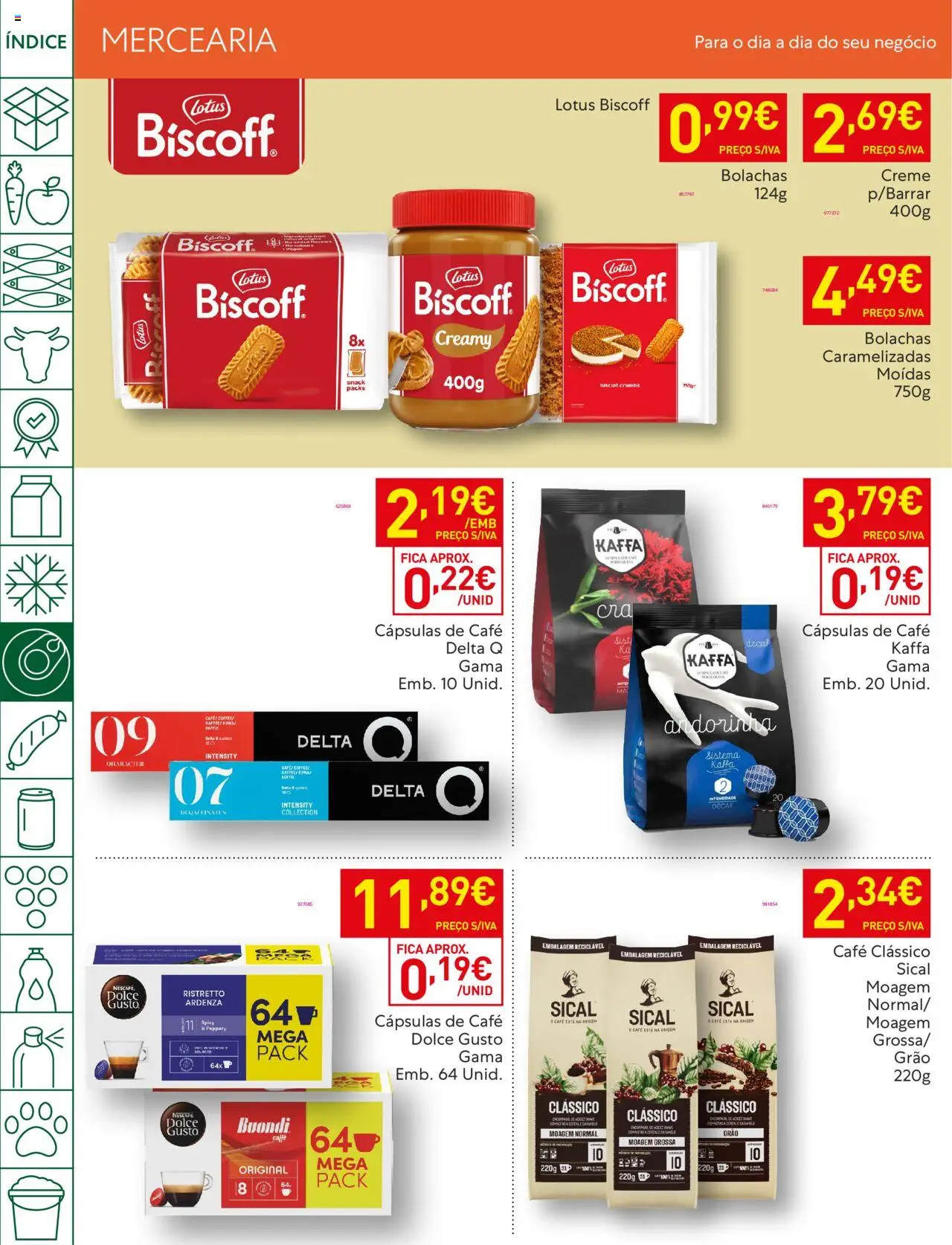 Recheio folheto │ válido de 05.08.2025 | Página: 28 | Produtos: Bolachas, Café, Dolce gusto, Creme
