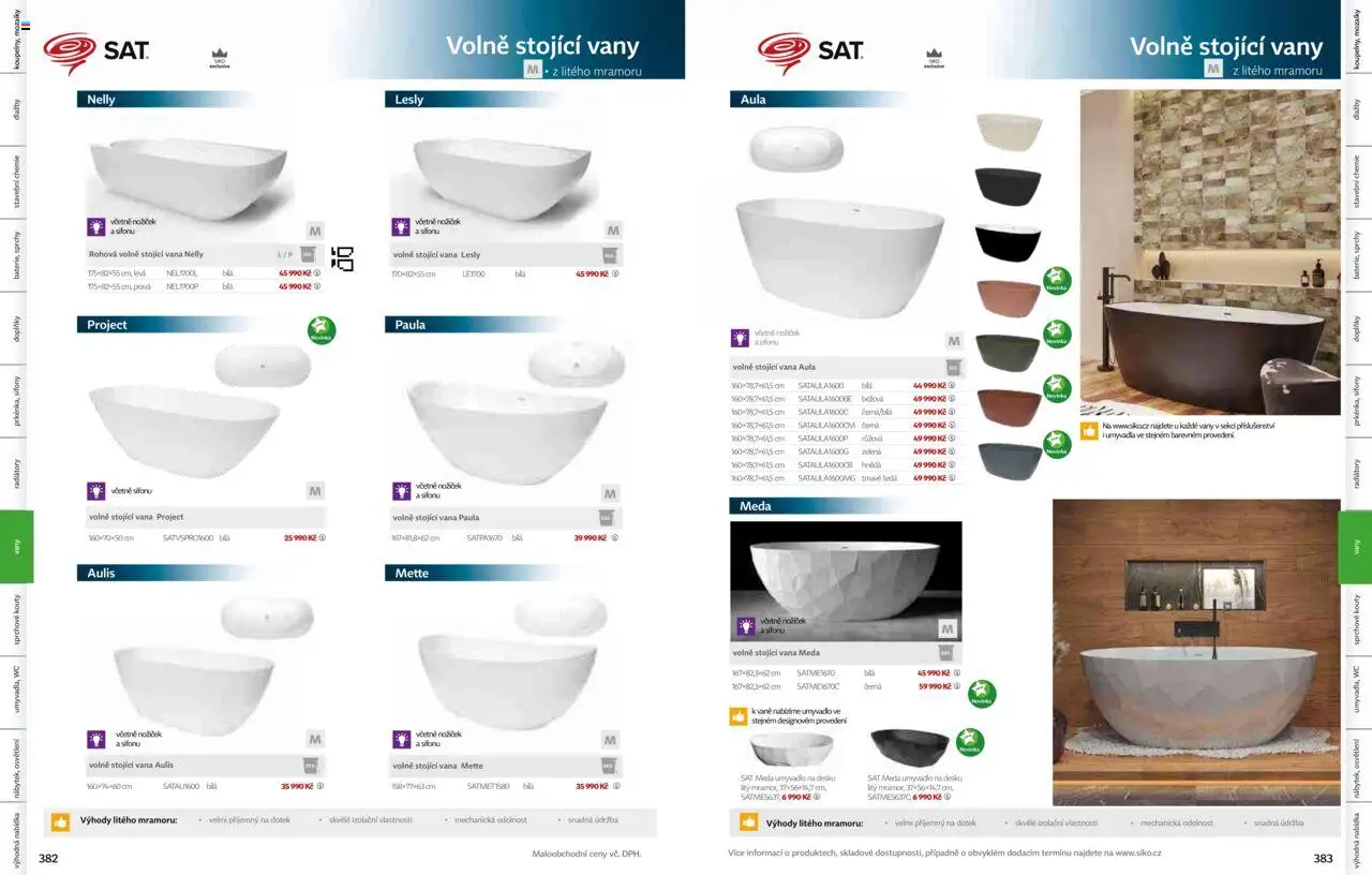 Siko koupelny katalog Koupelny 2025/2026 od 14.10.2025 | Strana: 193 | Produkty: Umyvadlo, Wc, Vana