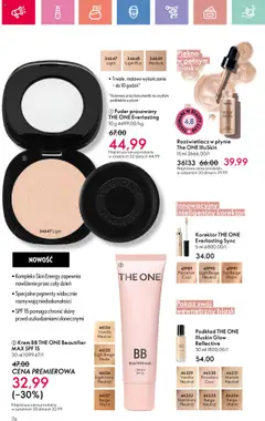 Oriflame Katalog 11 2025 od 27.07.2025 | Strona: 76 | Produkty: Korektor, Puder, krem BB, Rozświetlacz