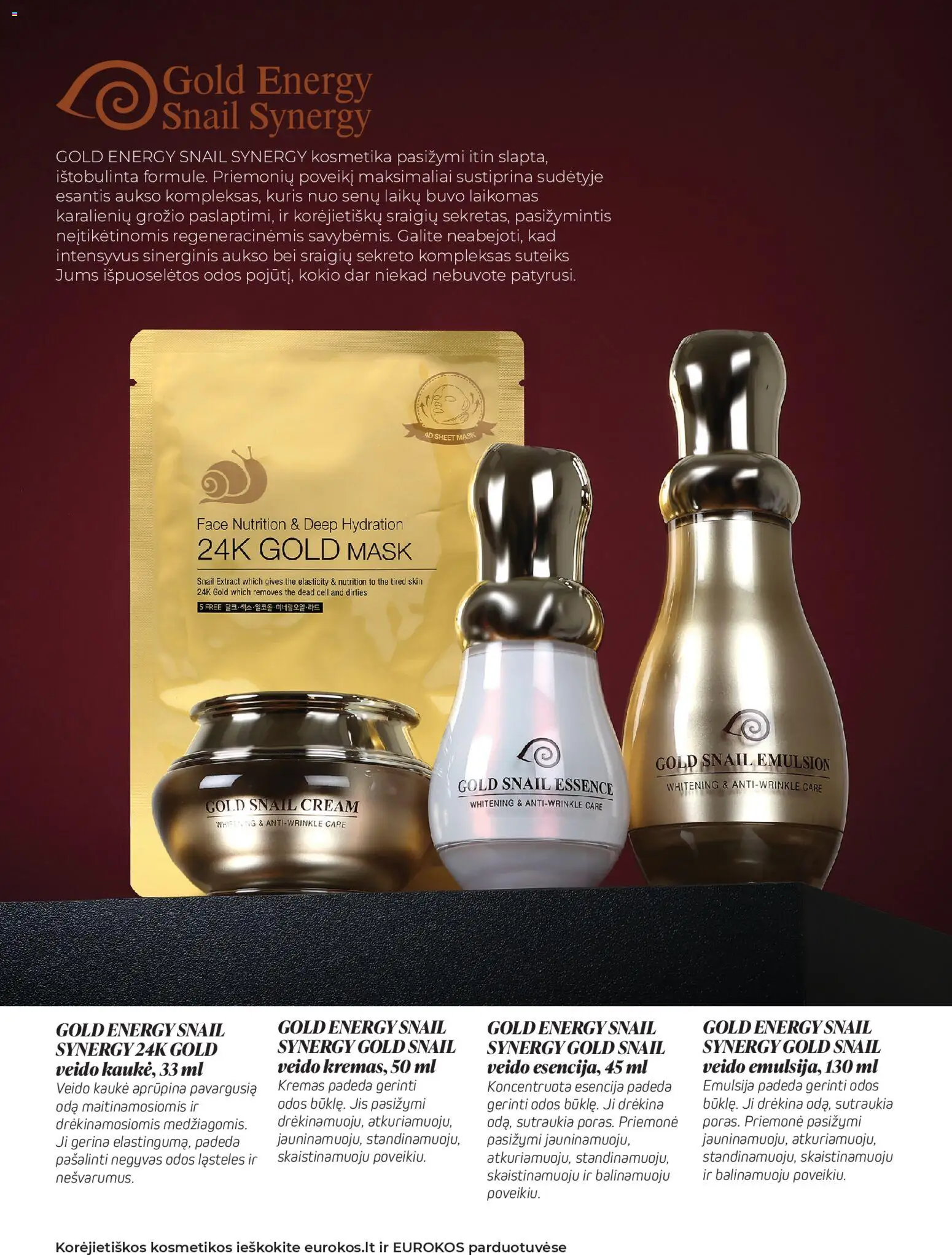 Eurokos akcijos nuo 25.11.2025 | Puslapis: 24 | Prekių: Kremas, Kaukė, Veido kaukė