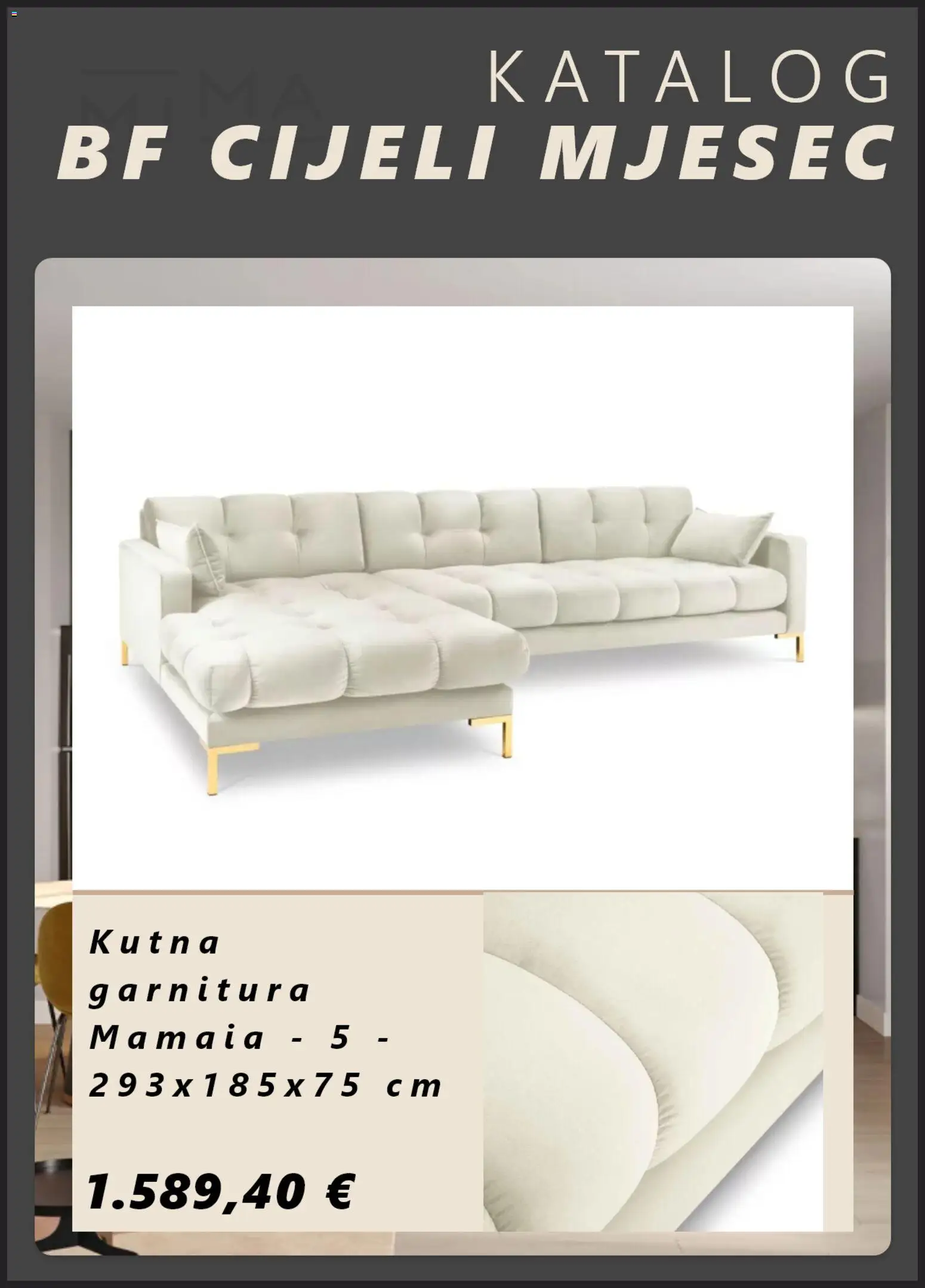 Mima namještaj katalog | vrijedi od 03.11.2025 | Stranica: 2 | Proizvodi: Kutna garnitura